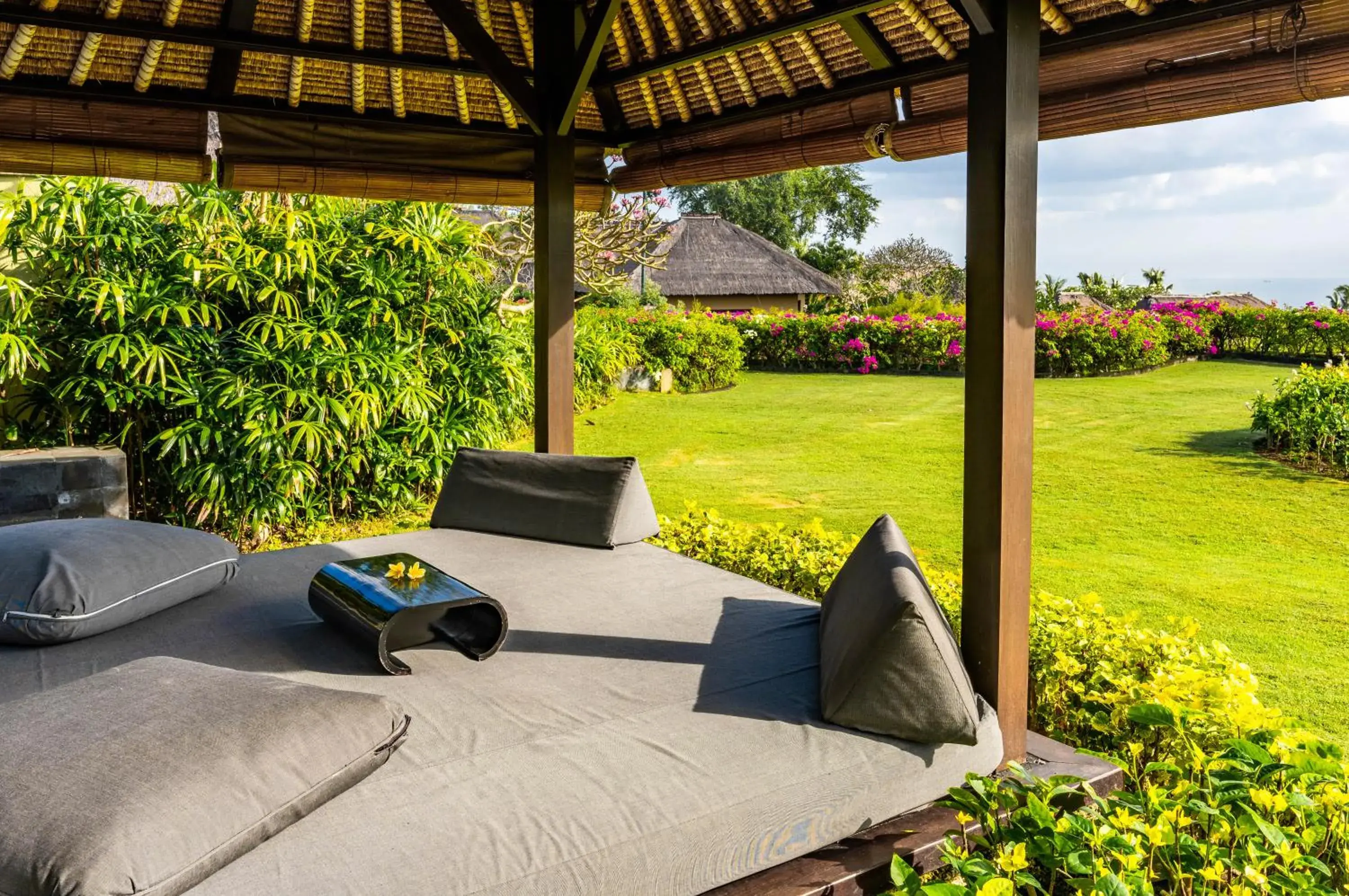 Seating area in AYANA Villas Bali