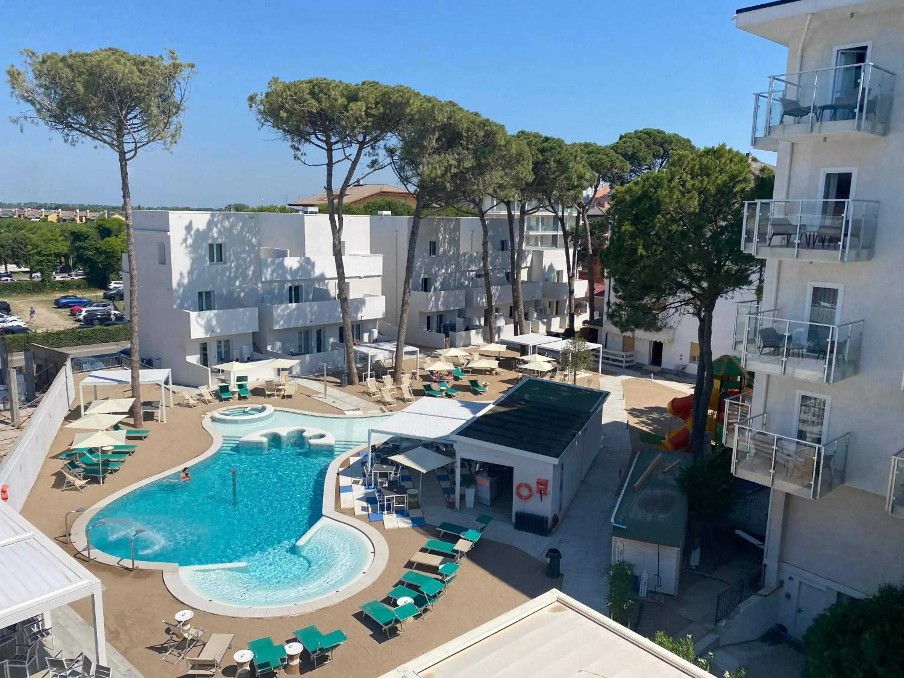 Swimming pool, Pool View in Marina Palace Hotel 4 stelle S