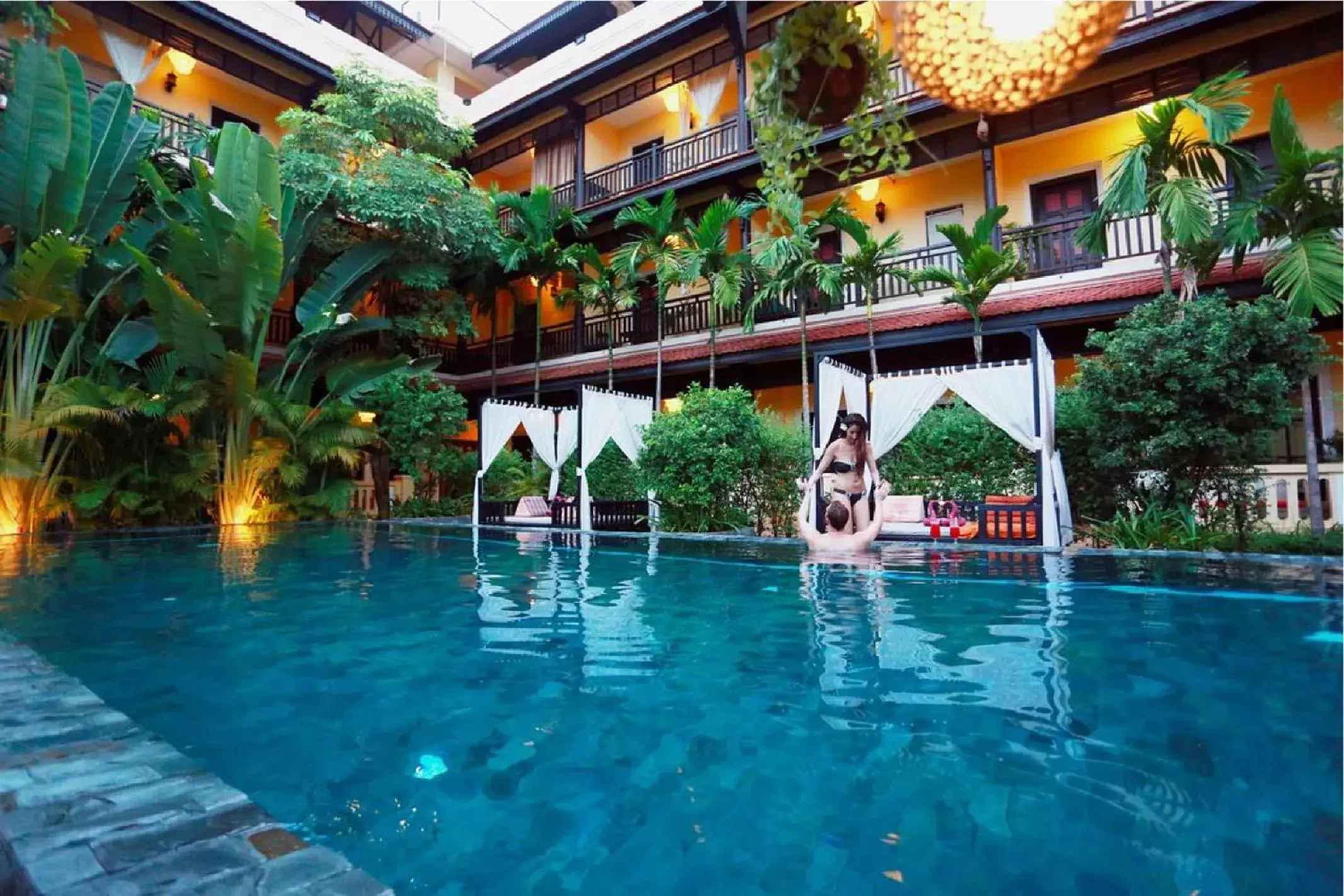 Area and facilities, Swimming Pool in Residence Indochine D'angkor