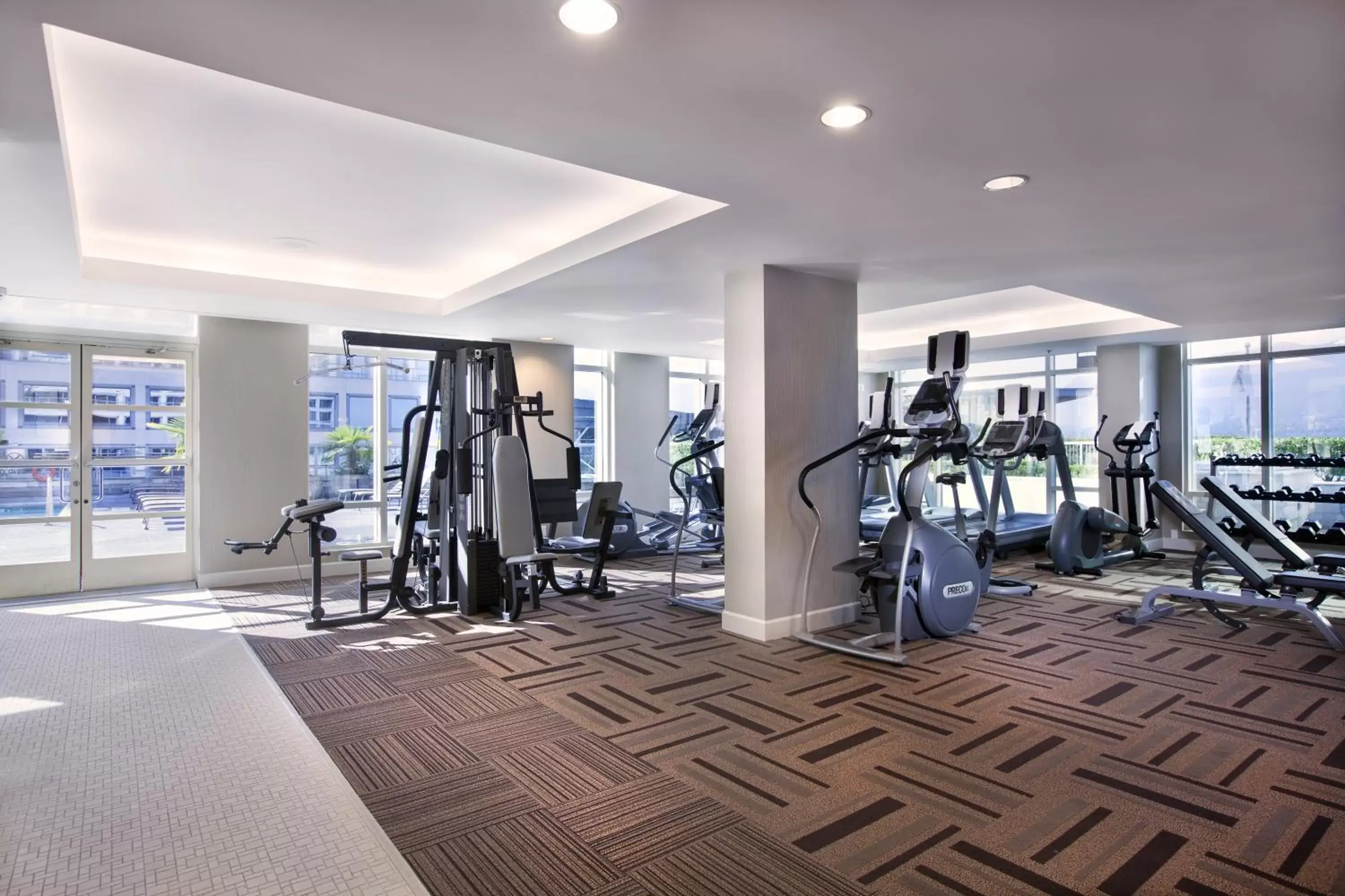 Fitness centre/facilities, Fitness Center/Facilities in Fairmont Waterfront