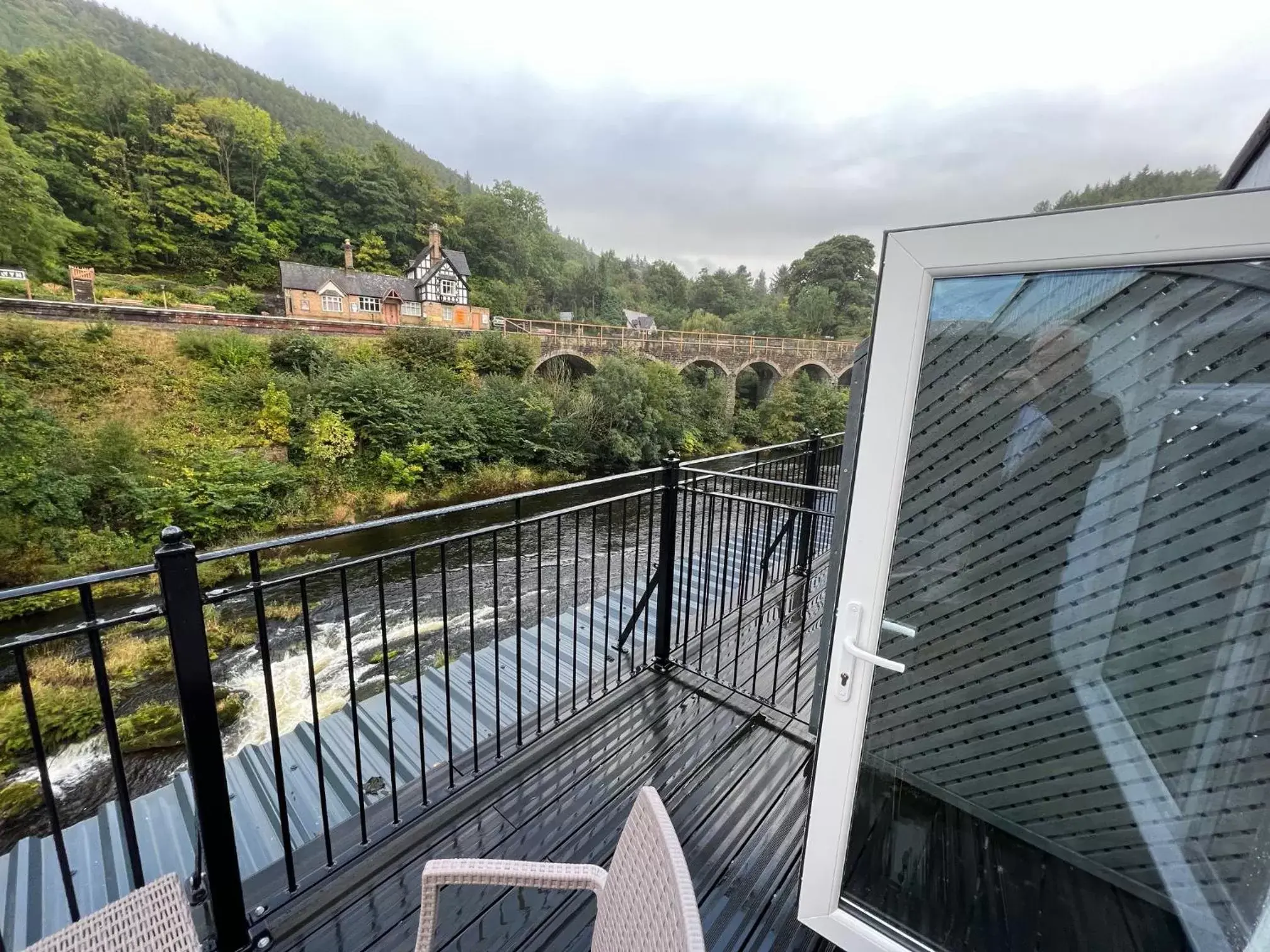 Balcony/Terrace in The Chainbridge Hotel