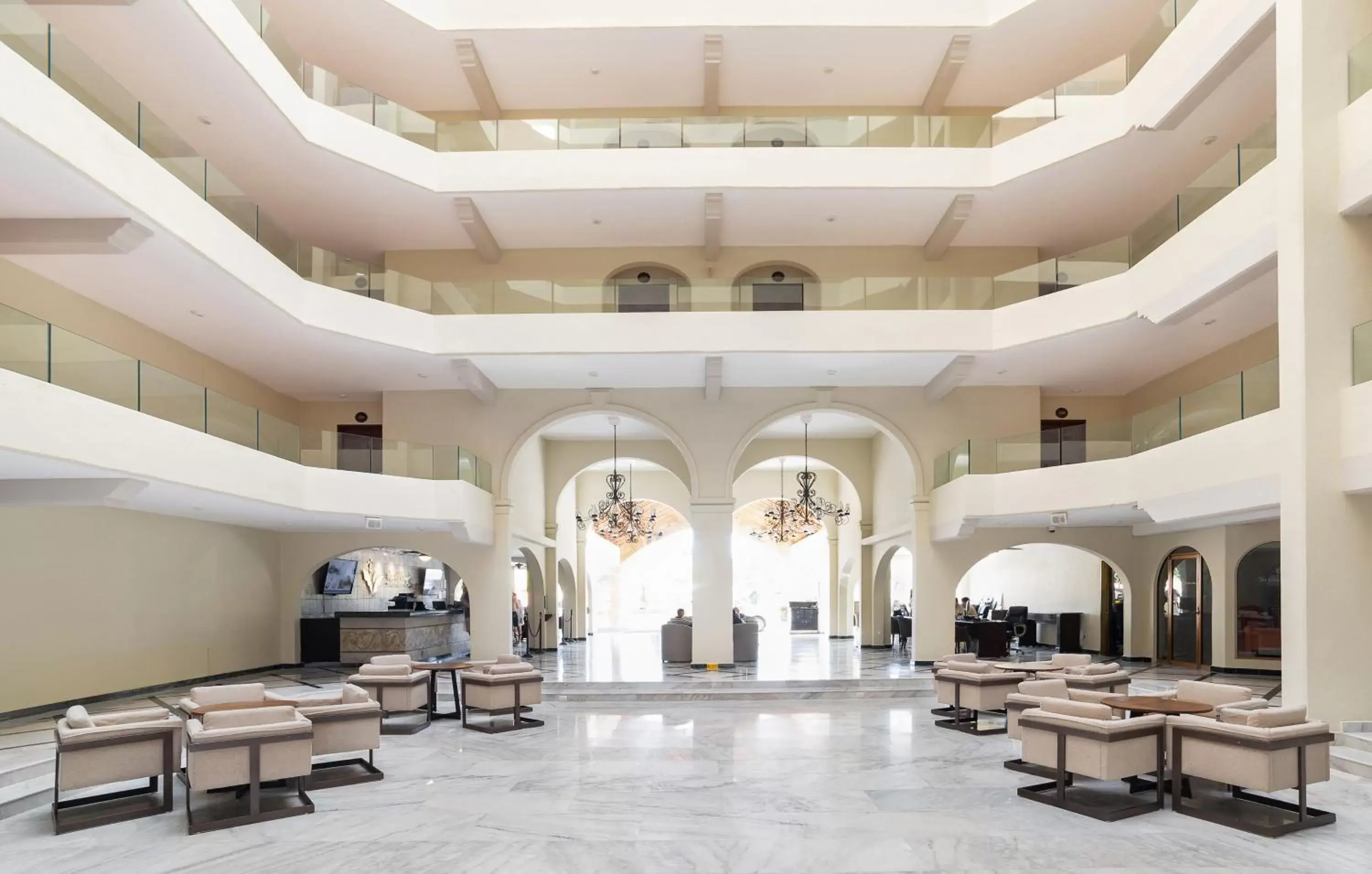 Lobby or reception in Villa del Palmar Beach Resort & Spa Puerto Vallarta Lobby or reception in Villa del Palmar Beach Resort & Spa Puerto Vallarta