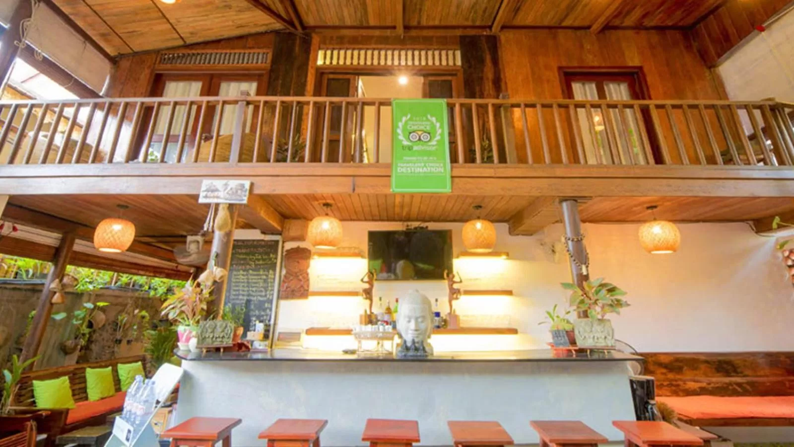 Facade/entrance in Maison Model d'Angkor