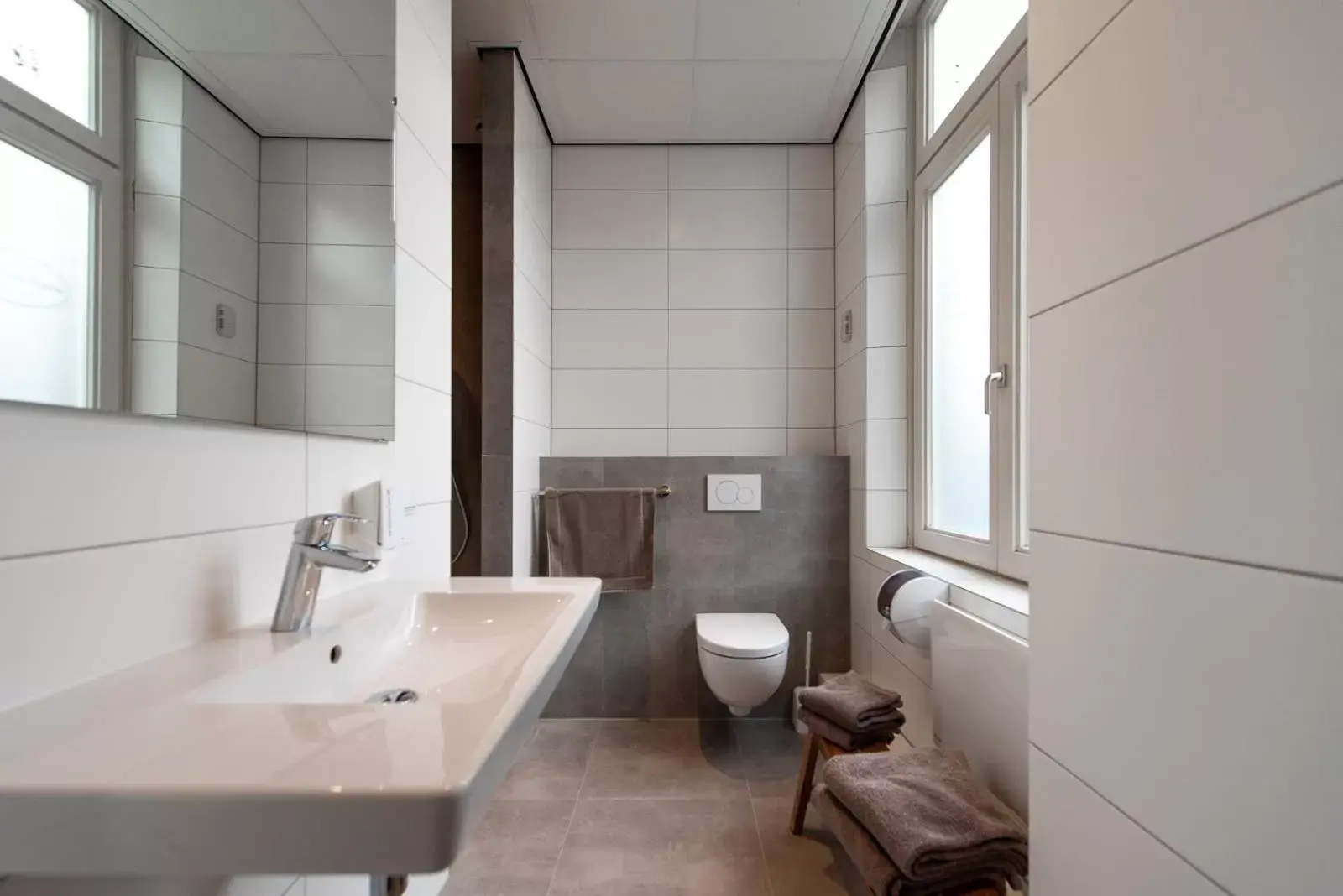 Bathroom in BnB prins Hendrik Venlo