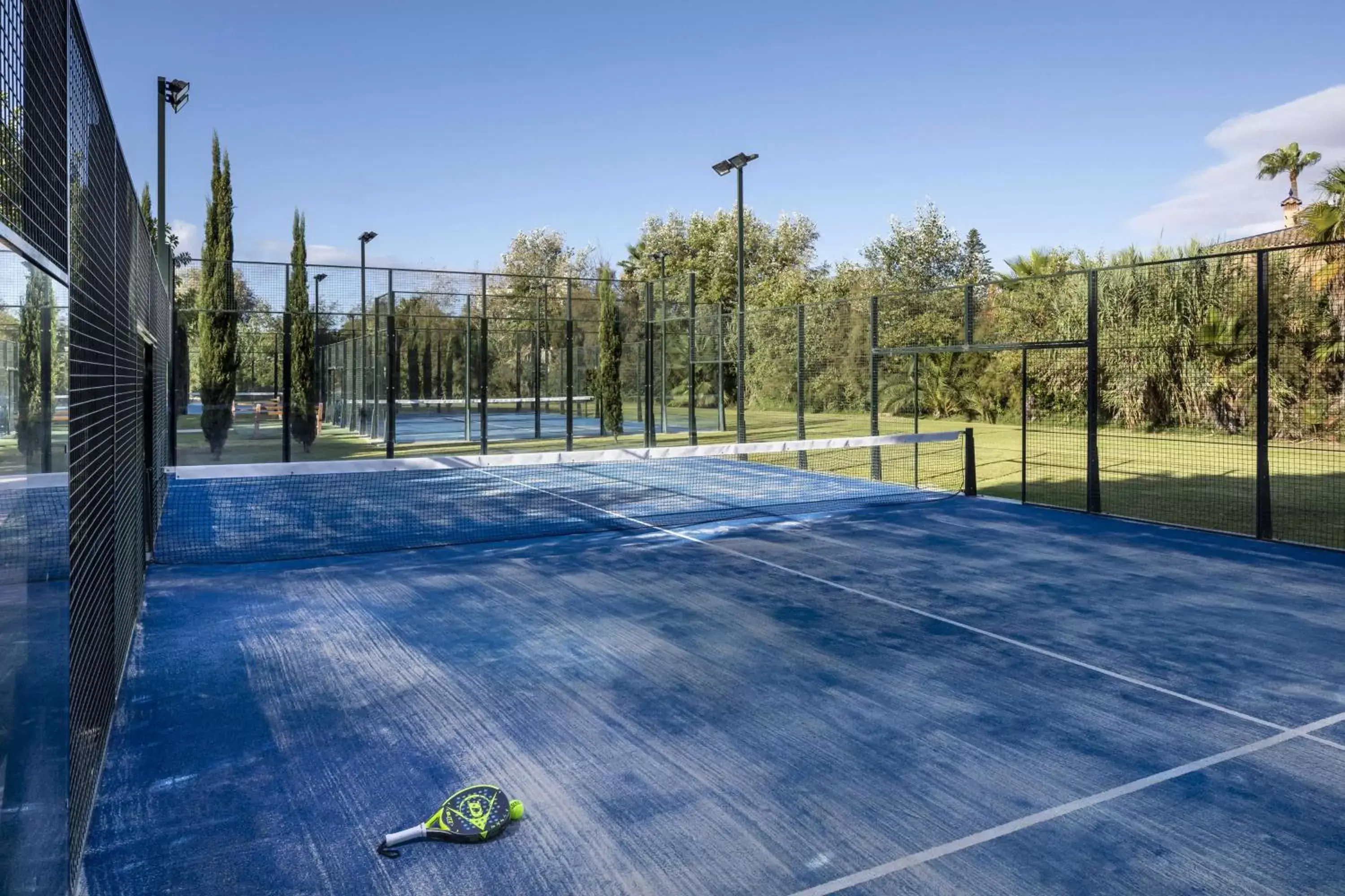Tennis court, Other Activities in Anantara Villa Padierna Palace Benahavís Marbella Resort - A Leading Hotel of the World