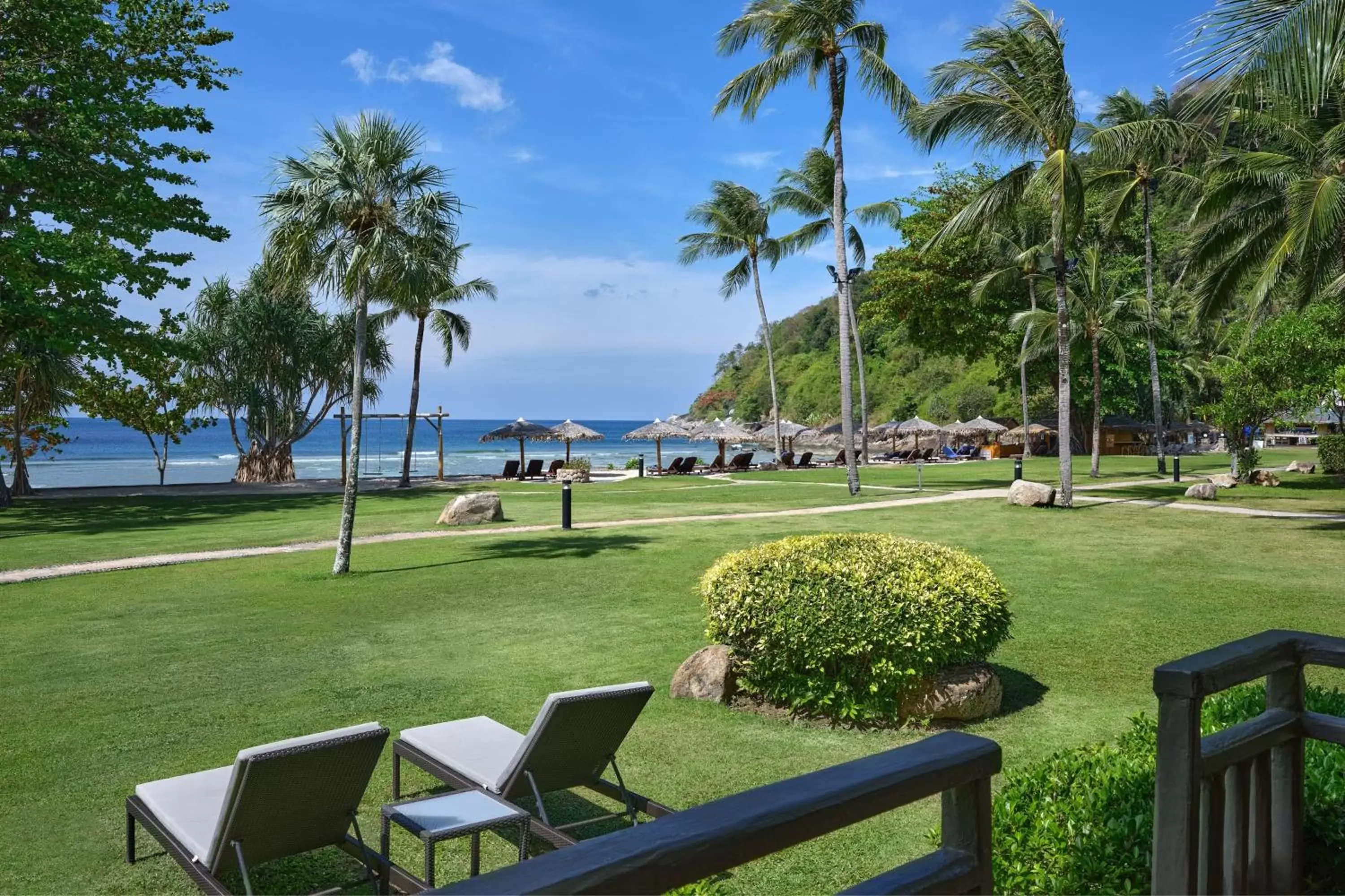 Beach, Garden in Phuket Marriott Resort & Spa, Merlin Beach