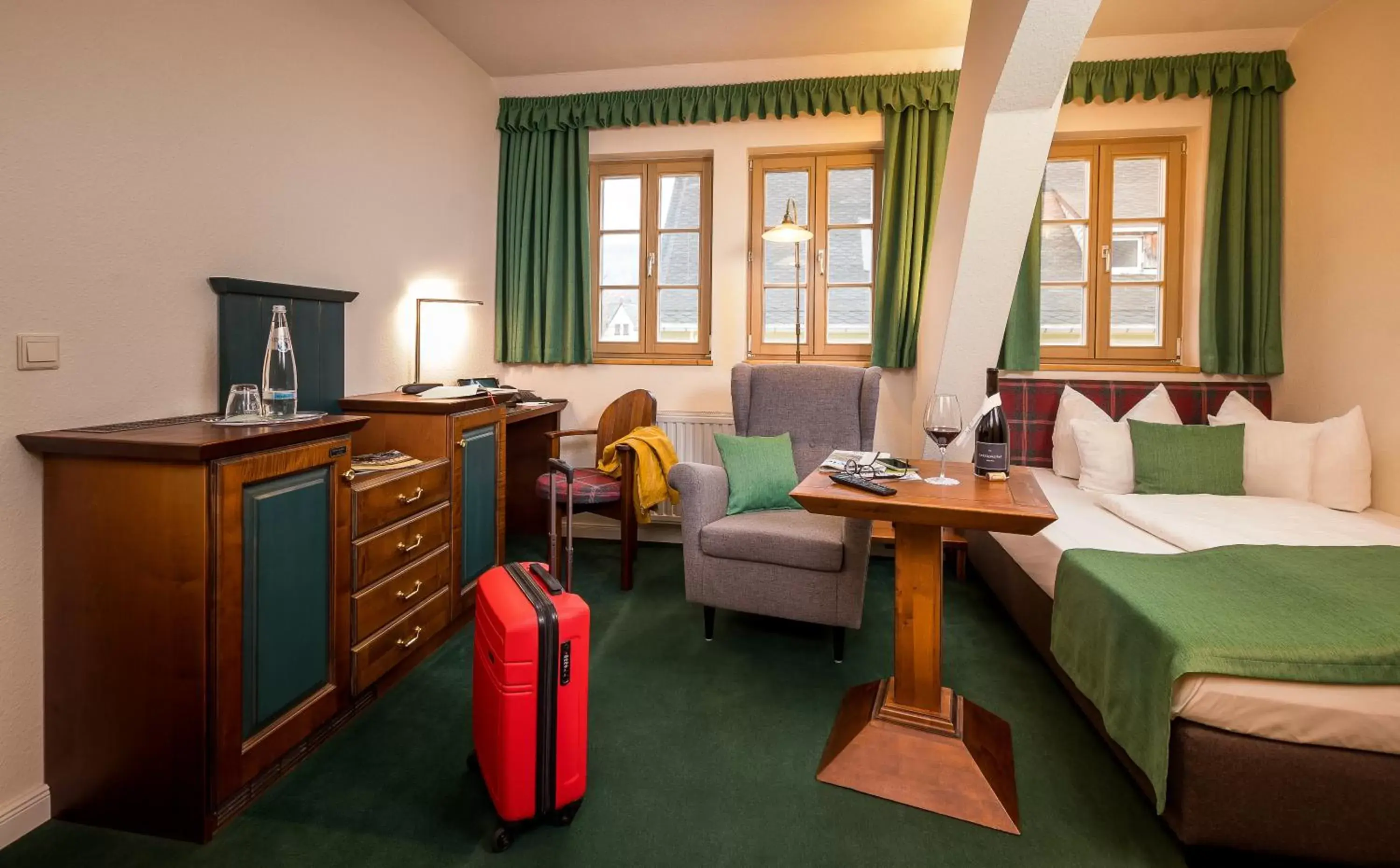 Photo of the whole room in Hotel Saigerhütte