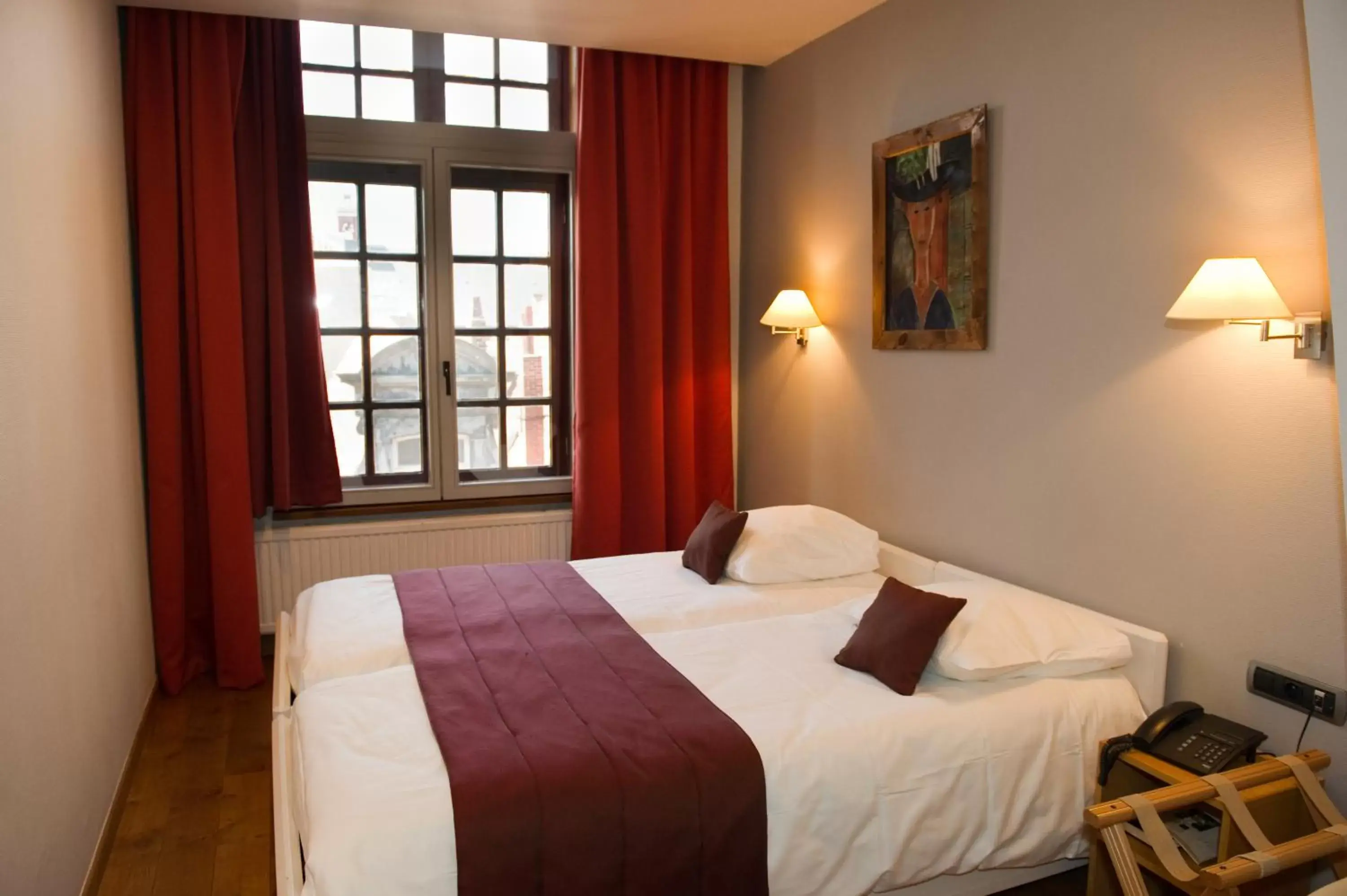 Bed in Hotel Bourgoensch Hof