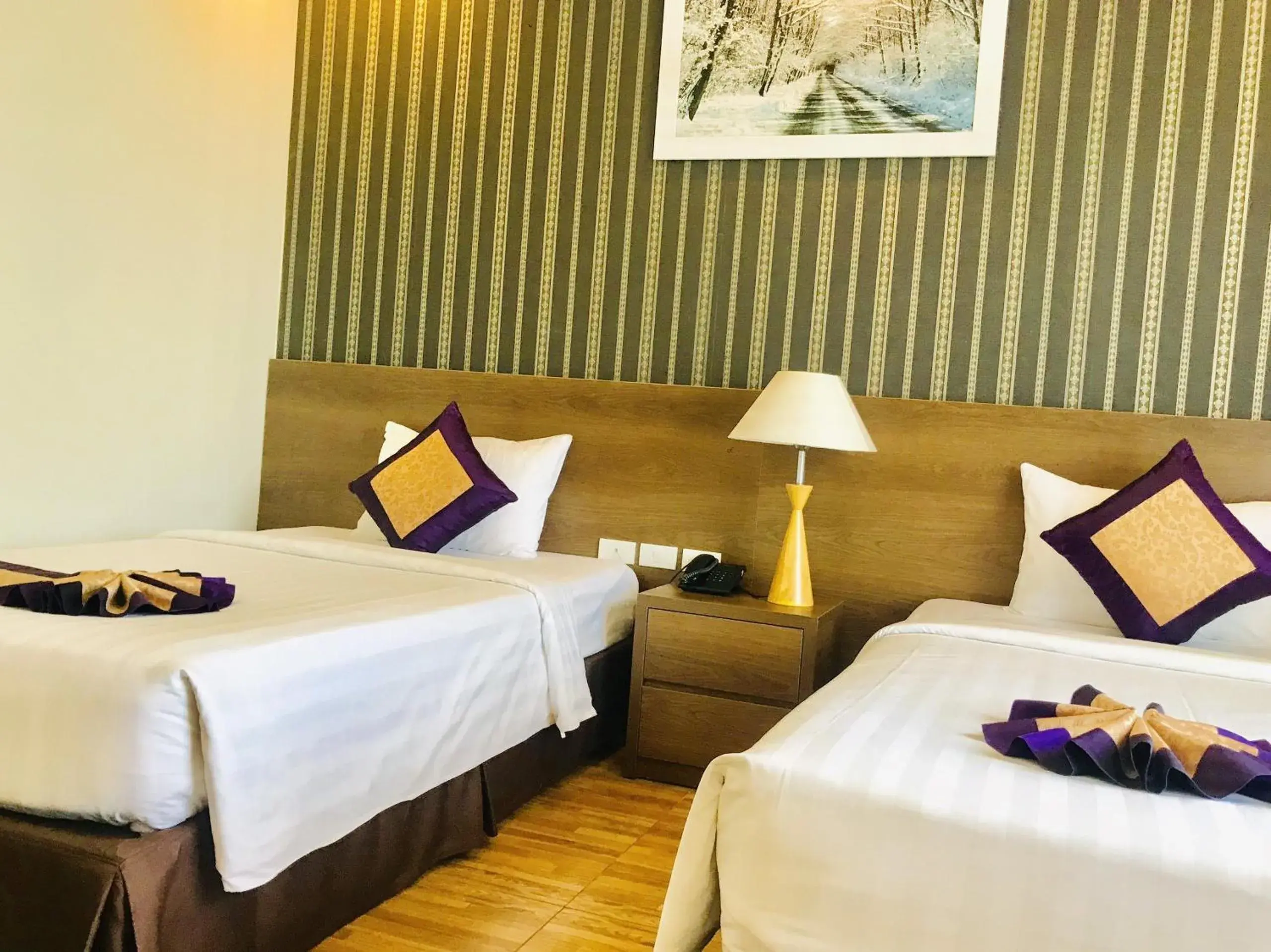 Bed in Nesta Hotel Phu Quoc