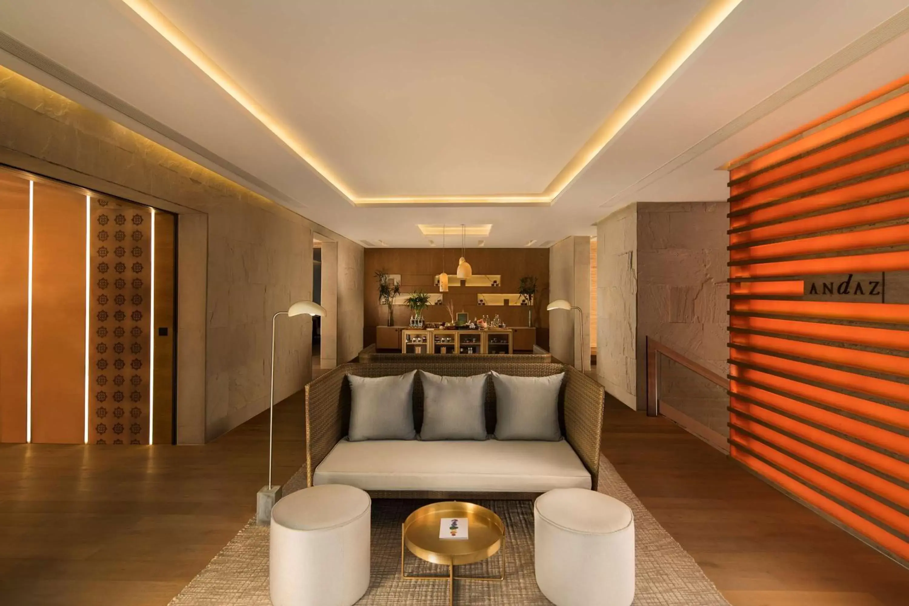 Spa and wellness centre/facilities, Seating Area in Andaz Delhi Aerocity- Concept by Hyatt
