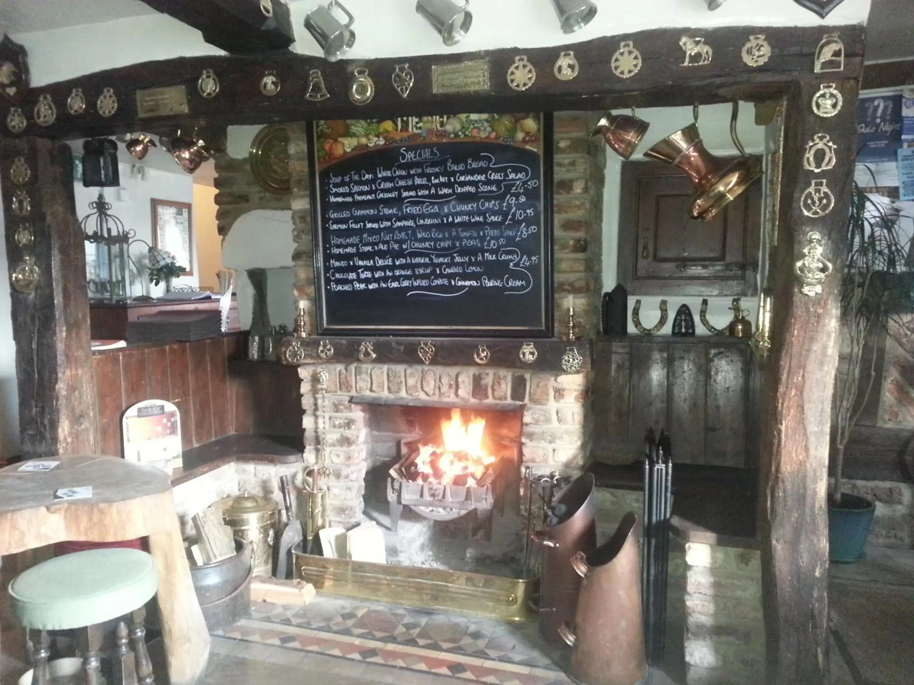Lounge or bar in The Castle Arms Inn
