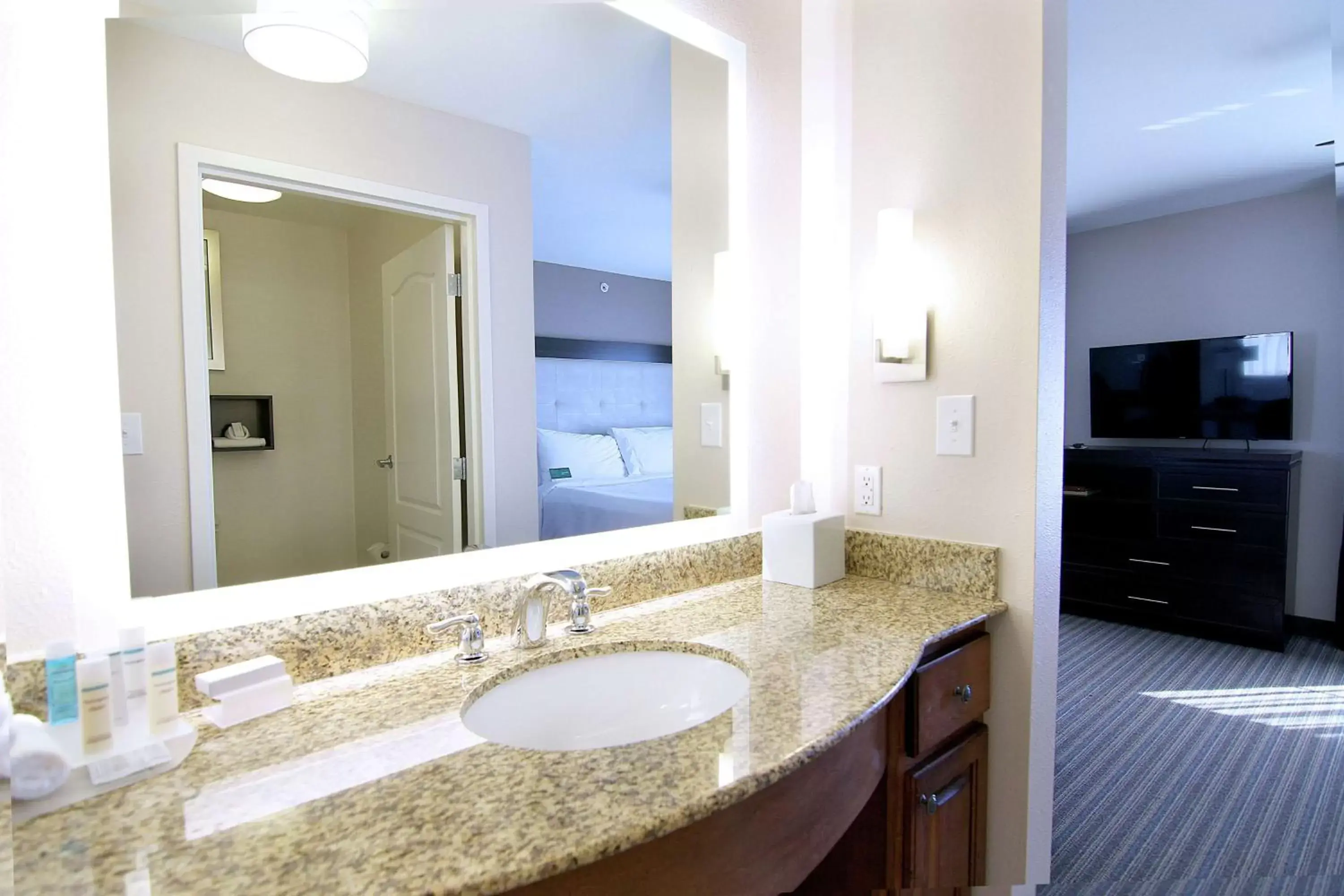 Bathroom in Homewood Suites by Hilton Fargo