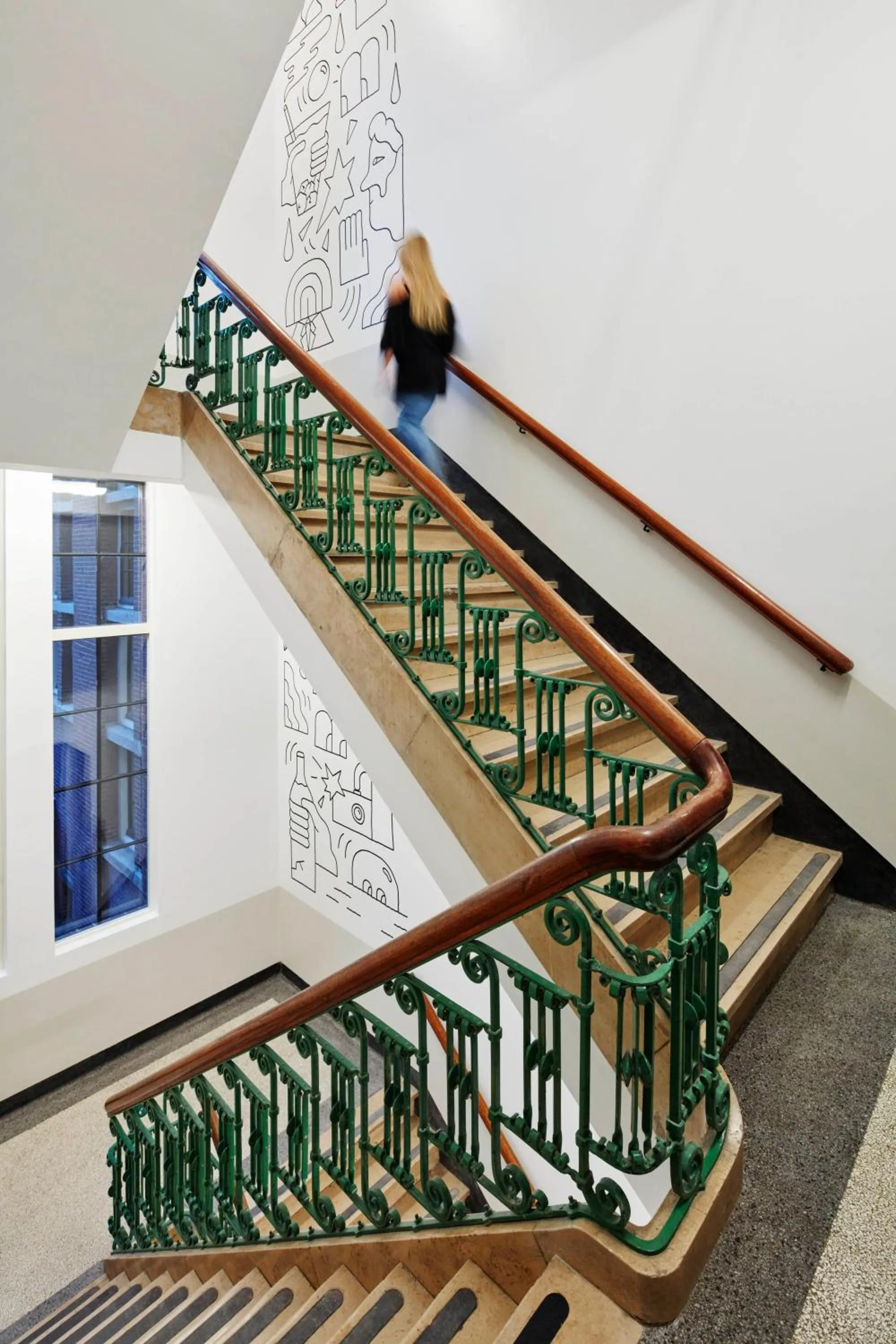 Decorative detail in Generator Amsterdam