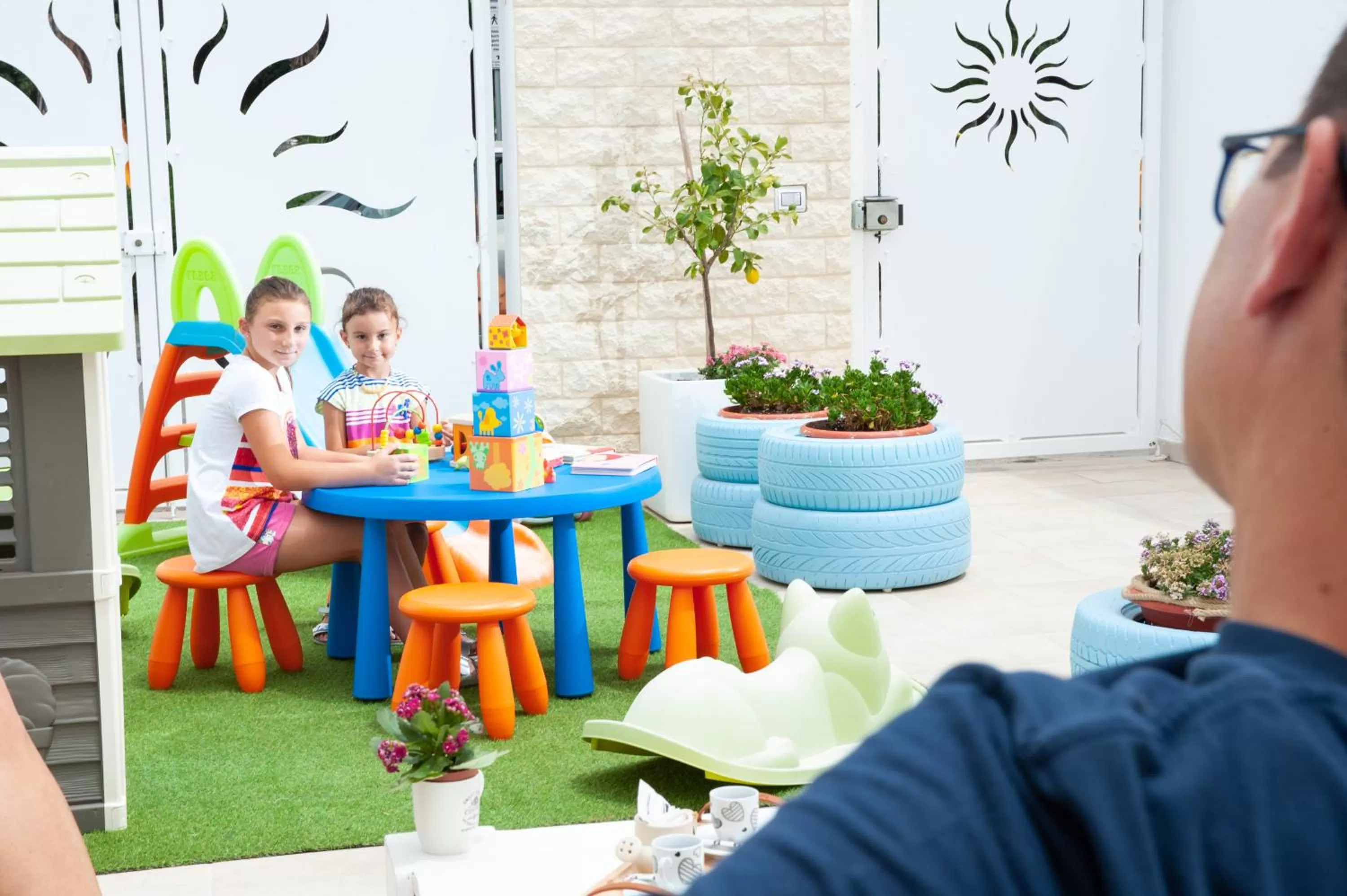 Garden in B&B Casa di Anita