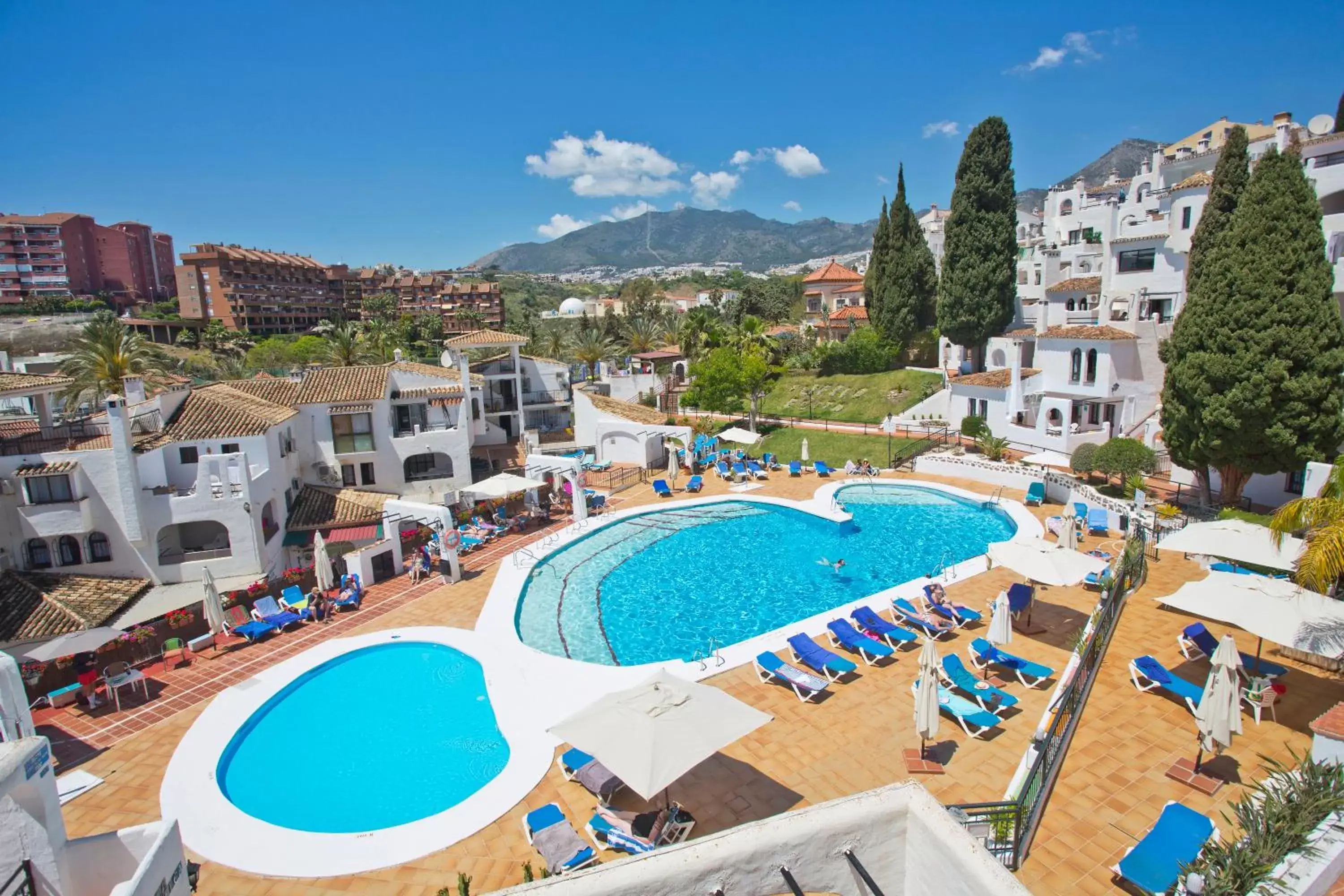 Pool View in Pueblo Evita