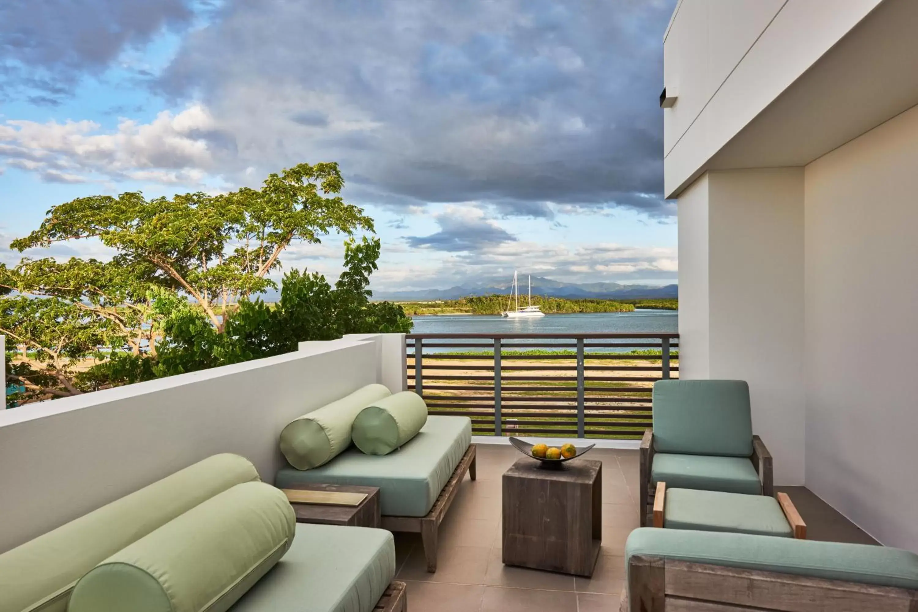 Balcony/Terrace in Hilton Fiji Beach Resort and Spa