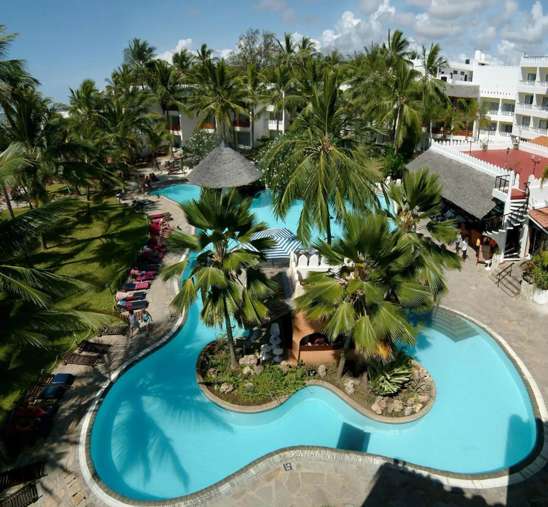 Garden, Pool View in Bamburi Beach Hotel