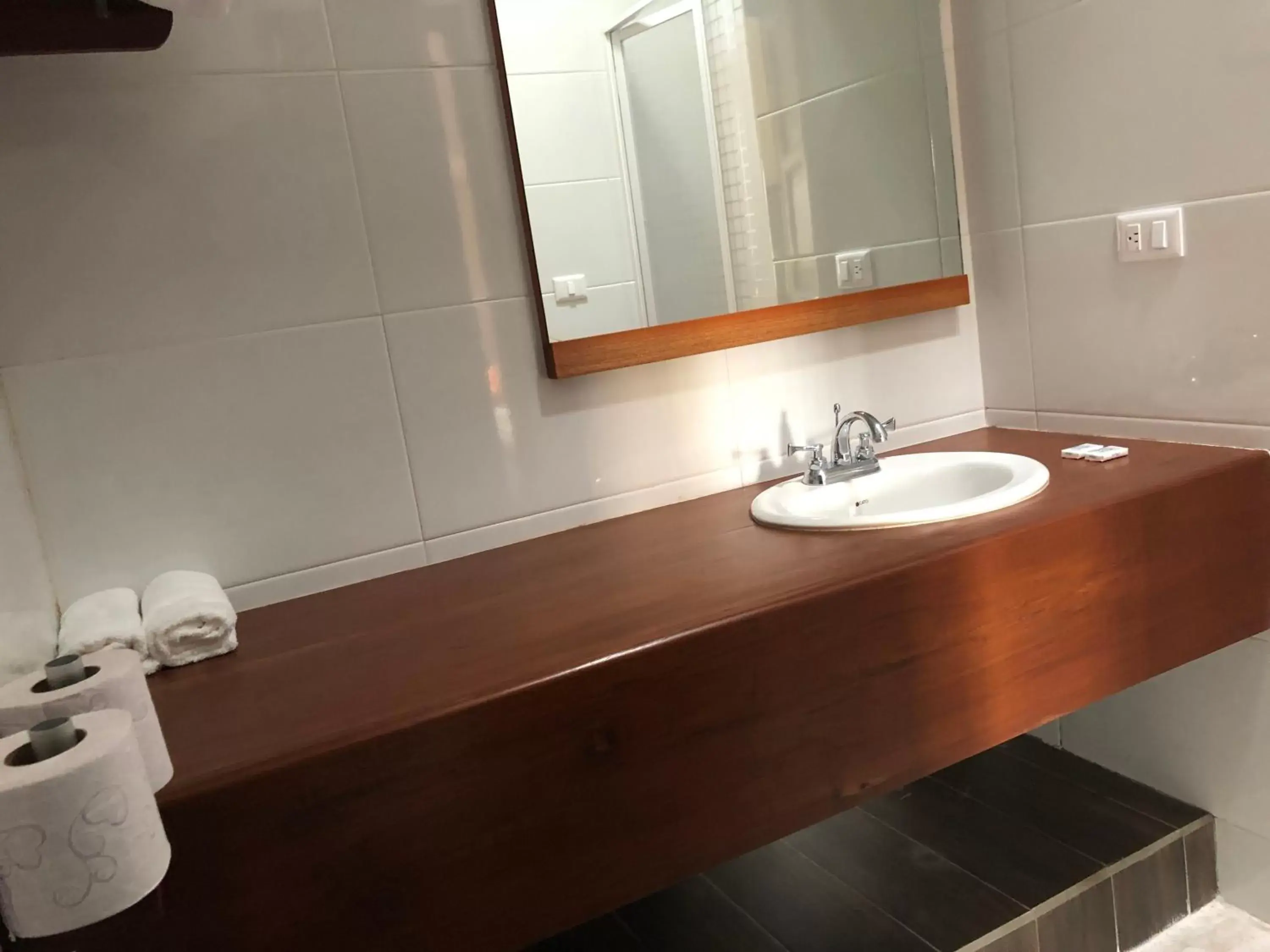 Bathroom in Hotel Pastora