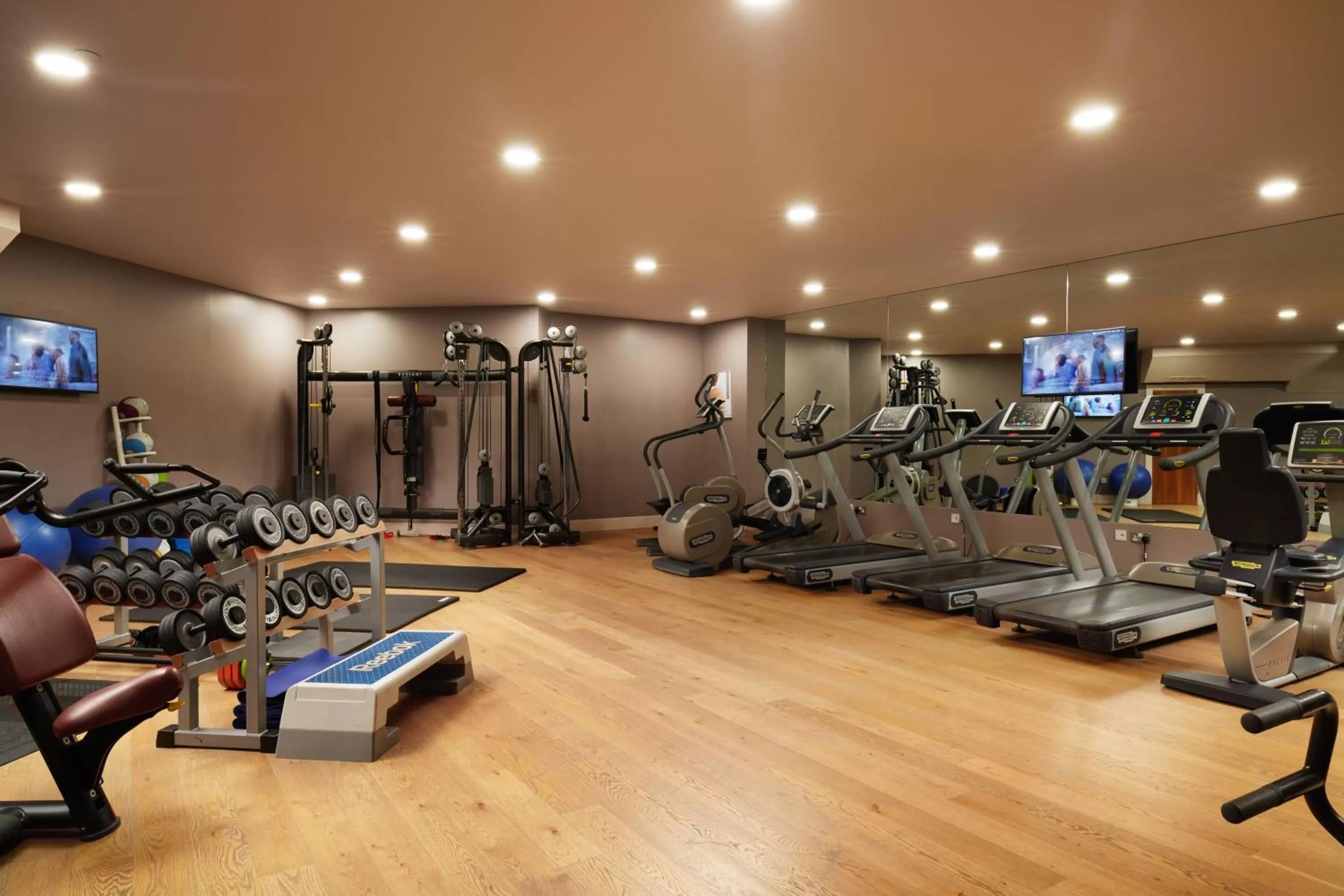 Fitness centre/facilities in The Chelsea Harbour Hotel and Spa
