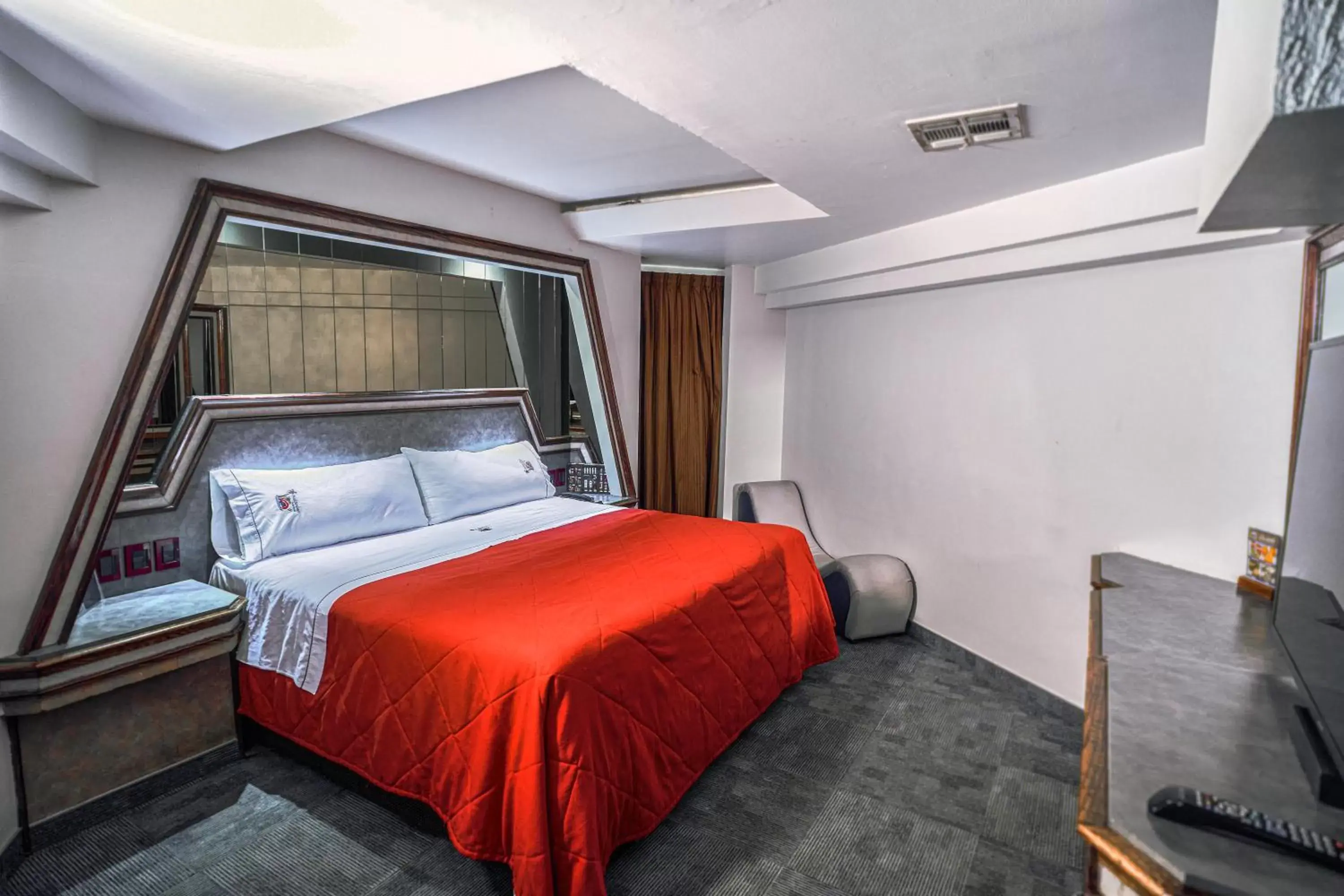 Bed in Motel Mediterraneo