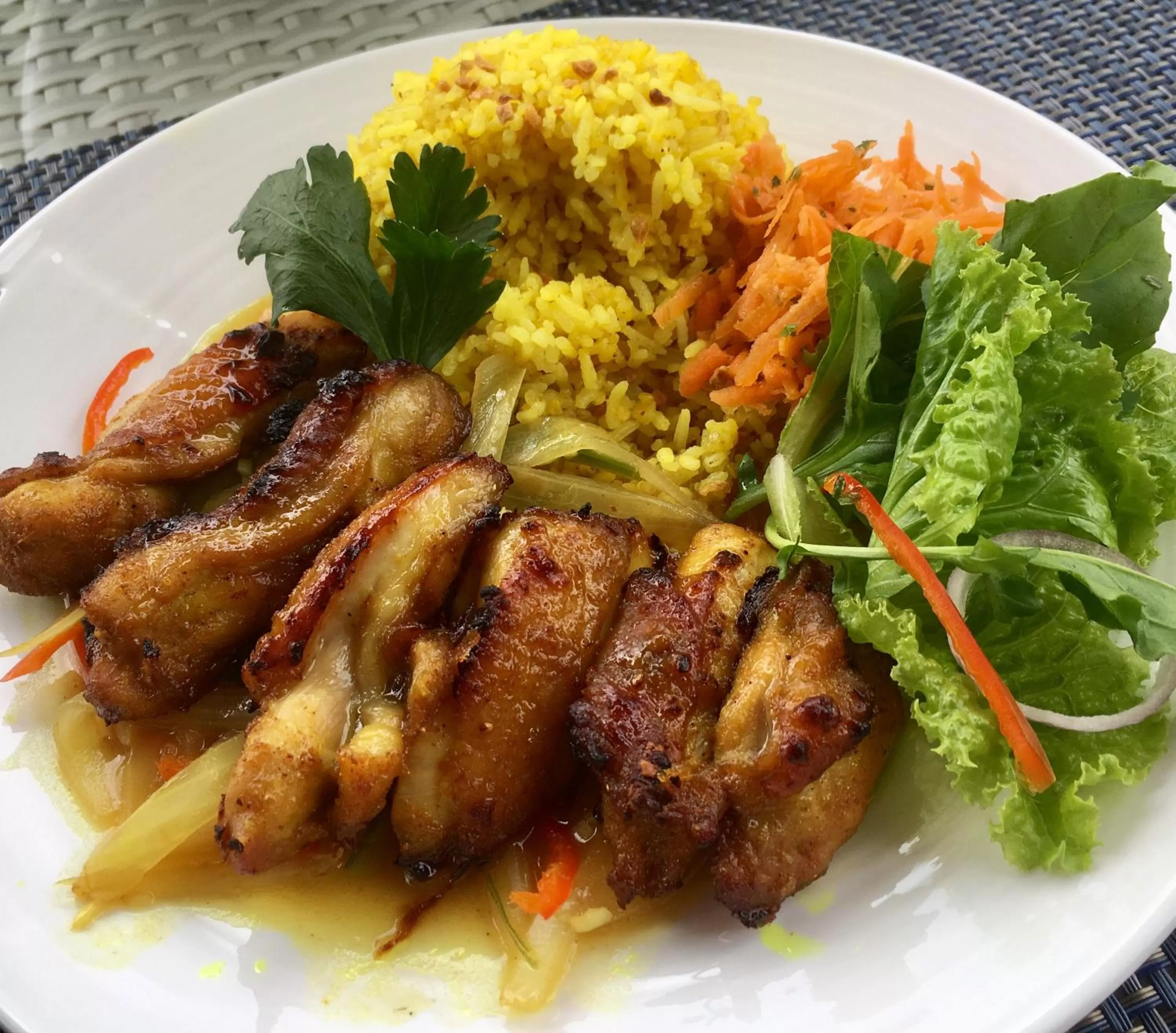 Food close-up in Emoha Dive Resort