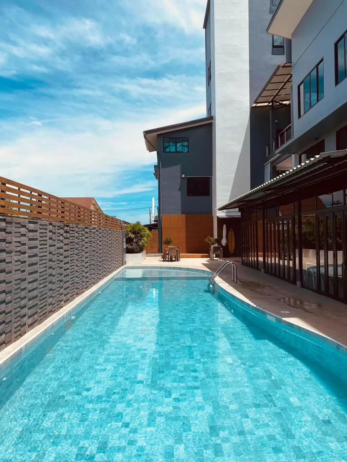 Swimming pool in The Galla Hotel