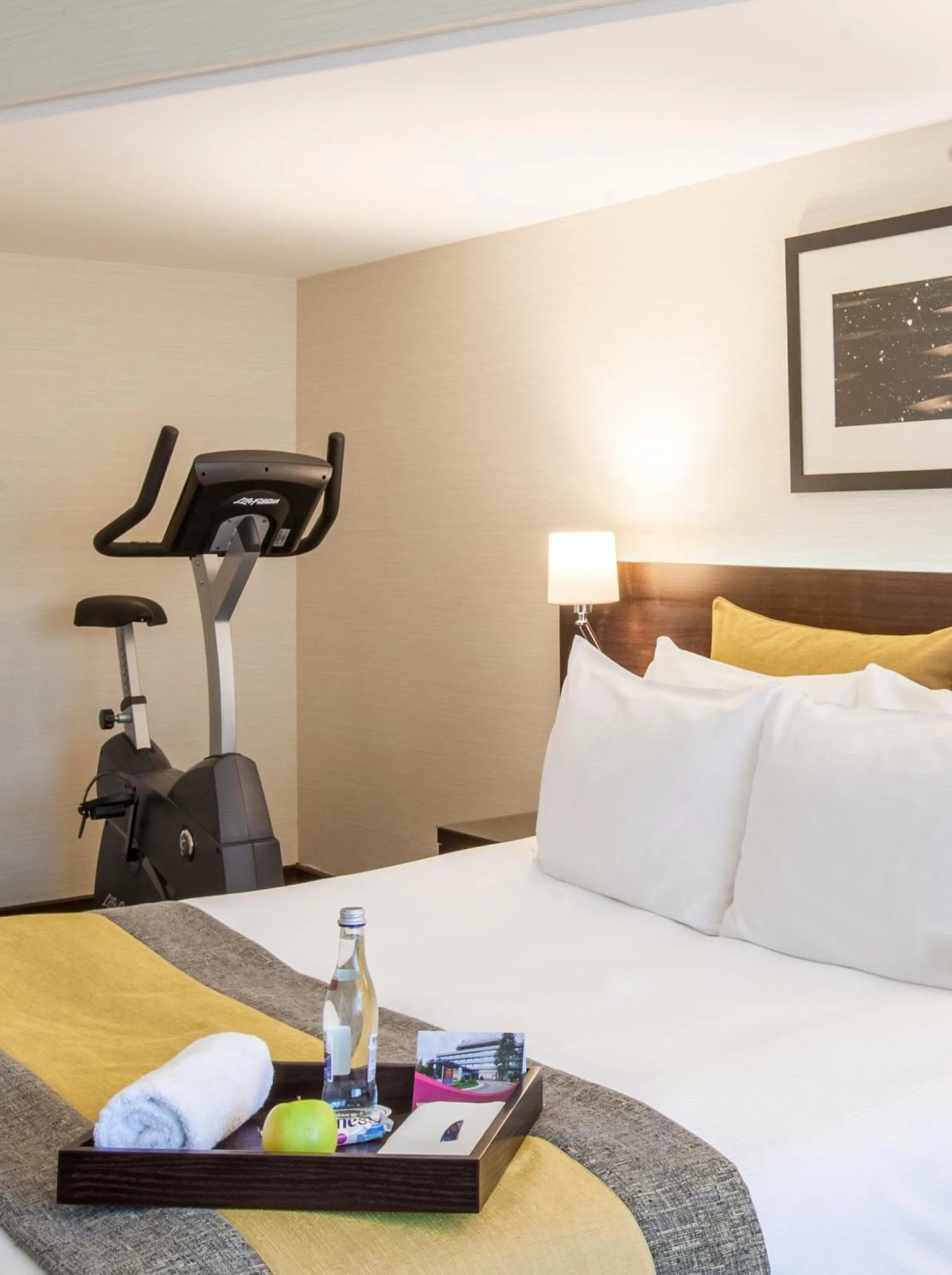 Fitness centre/facilities, Bed in Crowne Plaza Bucharest by IHG
