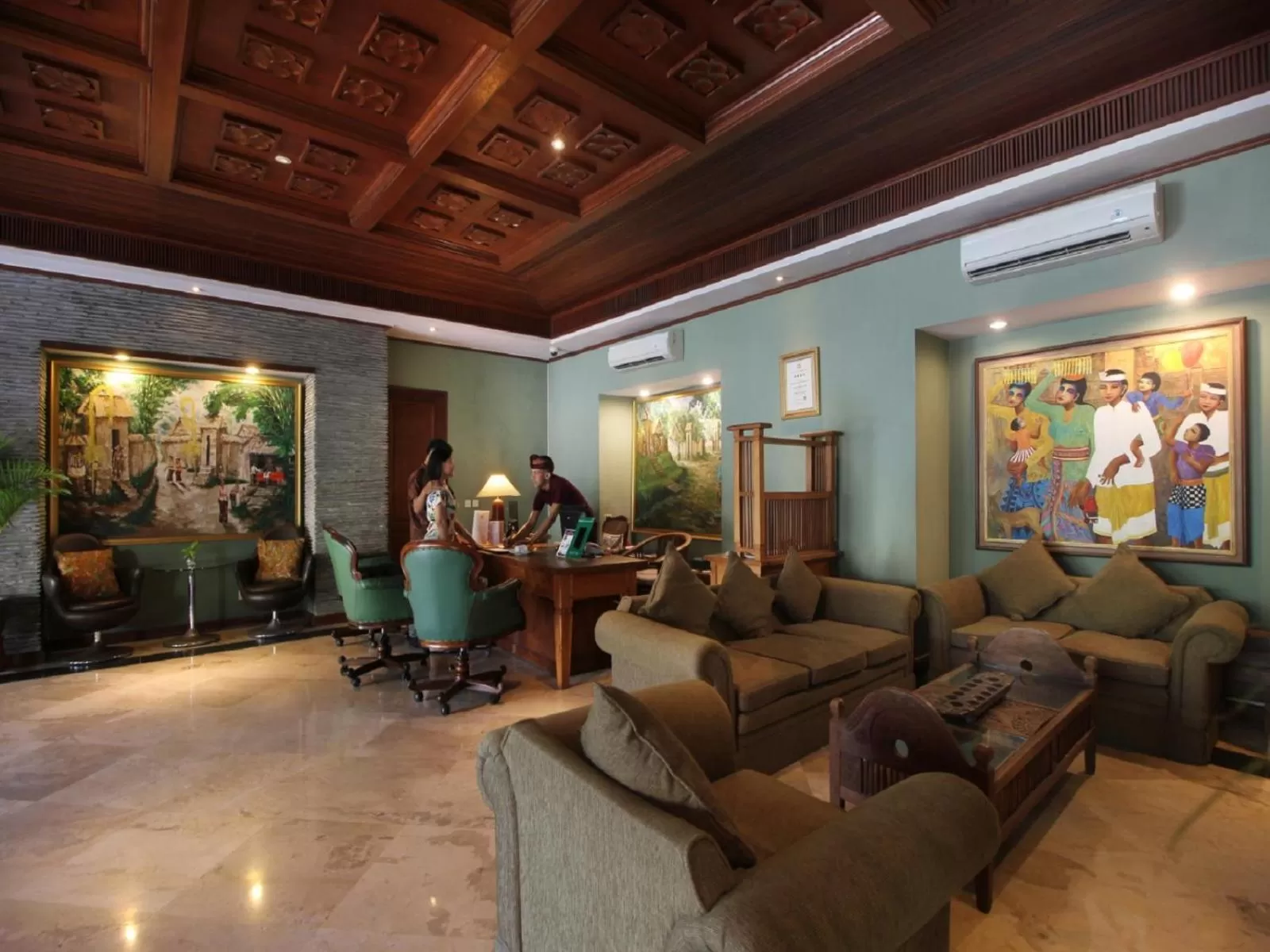 Lobby or reception in AlamKulkul Boutique Resort