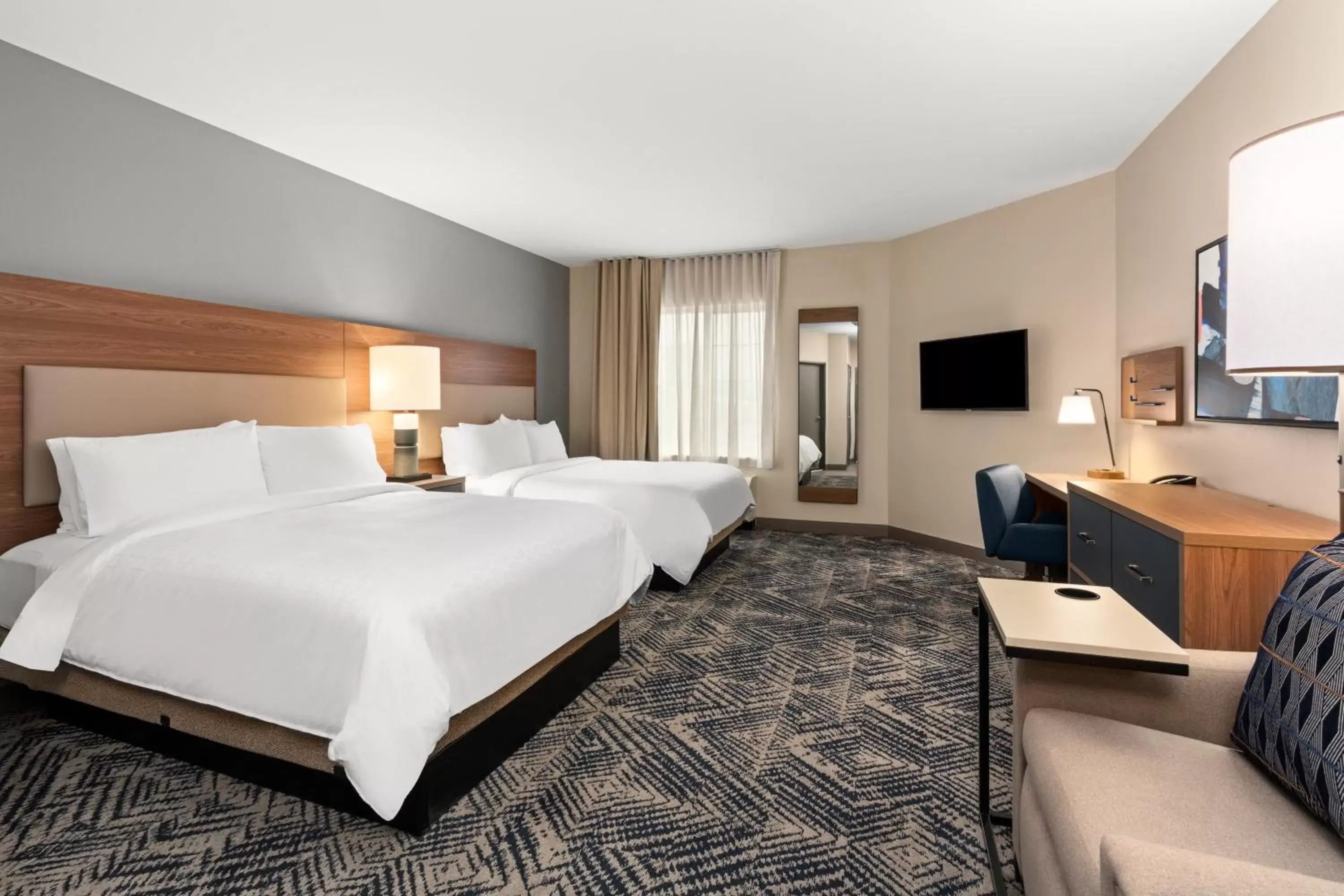 Studio Queen Suite with Two Queen Beds - Communications Accessible in Candlewood Suites Sumner Puyallup Area by IHG Studio Queen Suite with Two Queen Beds - Communications Accessible in Candlewood Suites Sumner Puyallup Area by IHG