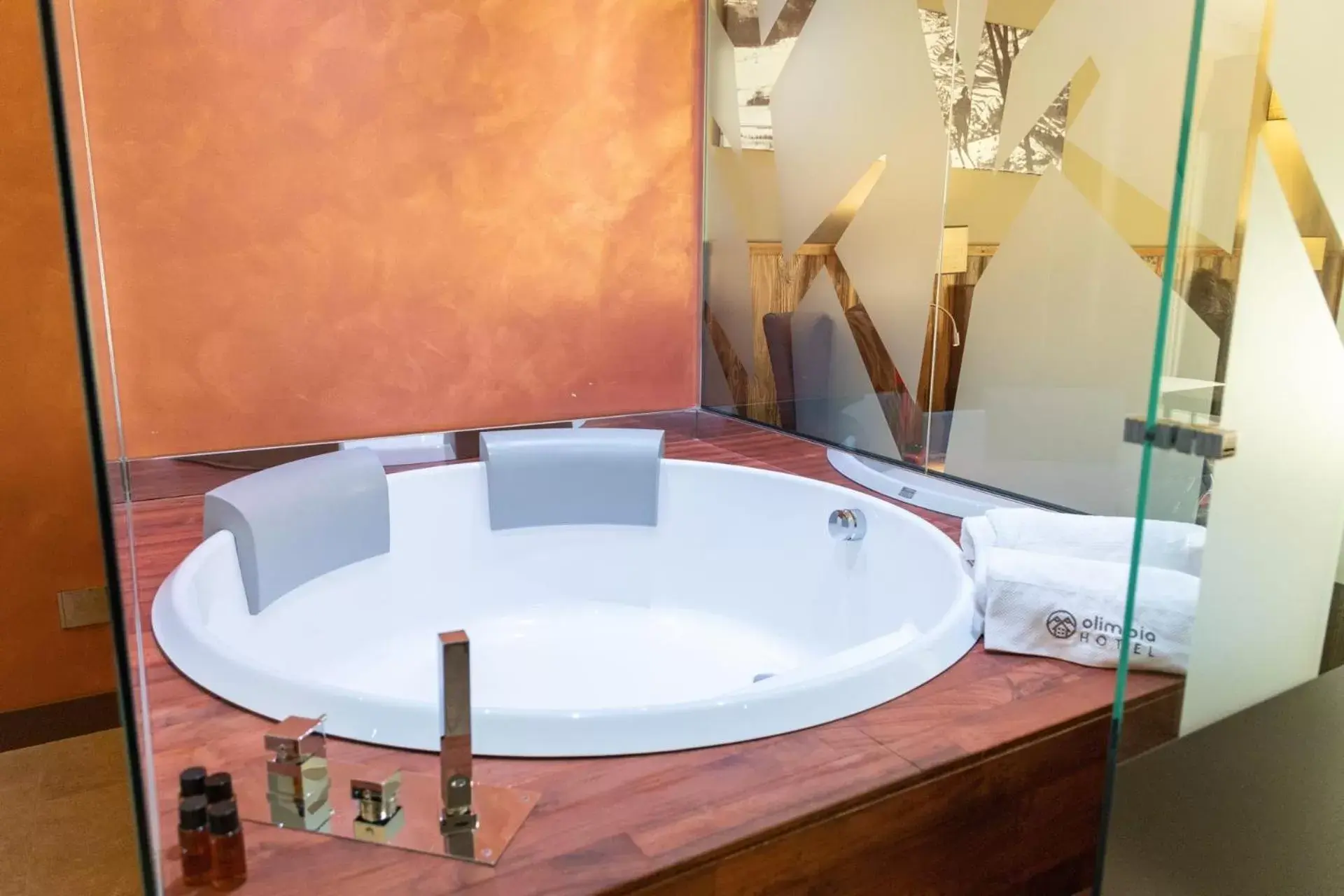 Bath, Bathroom in Olimpia Hotel