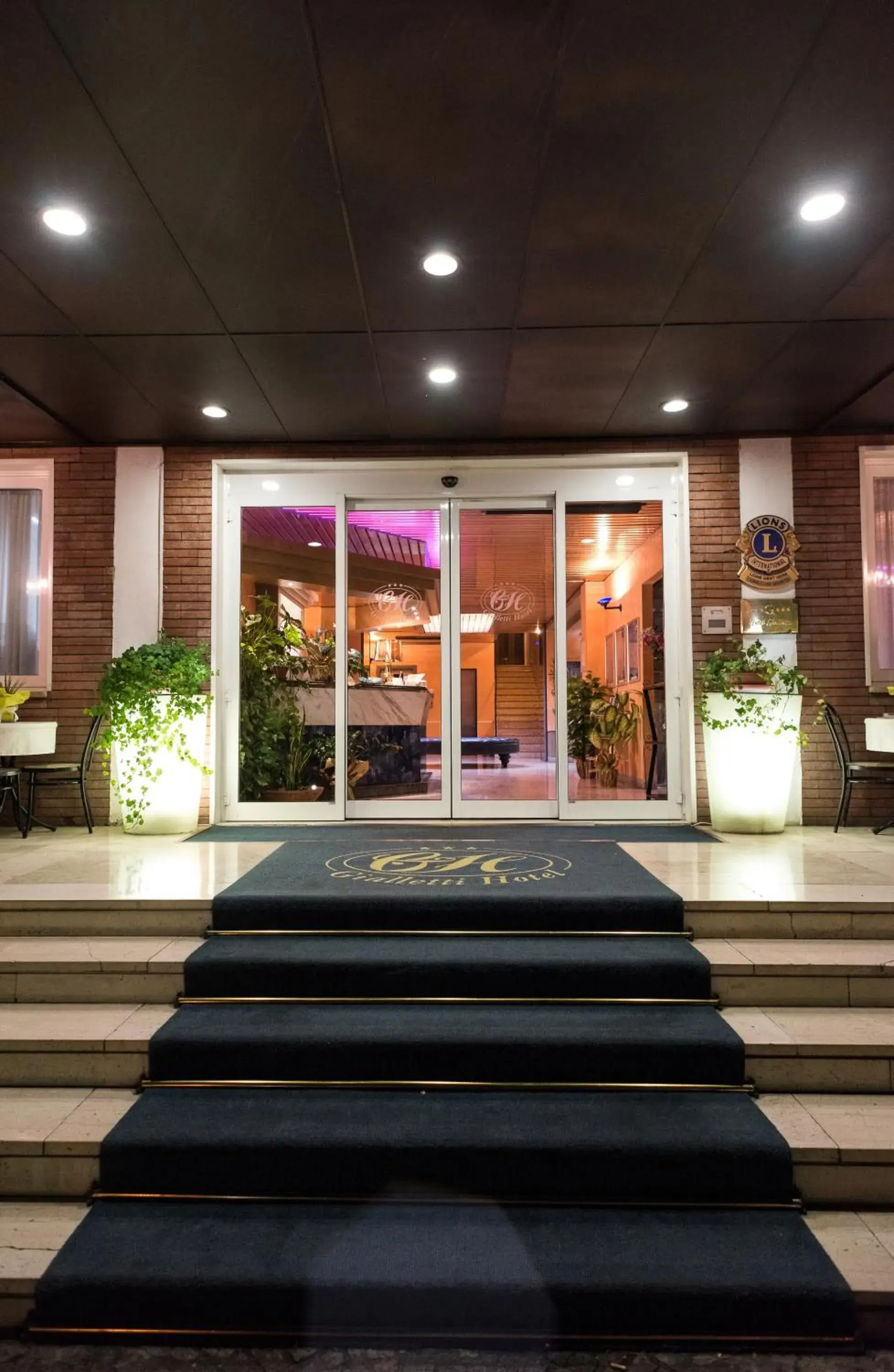 Facade/entrance in Hotel Gialletti