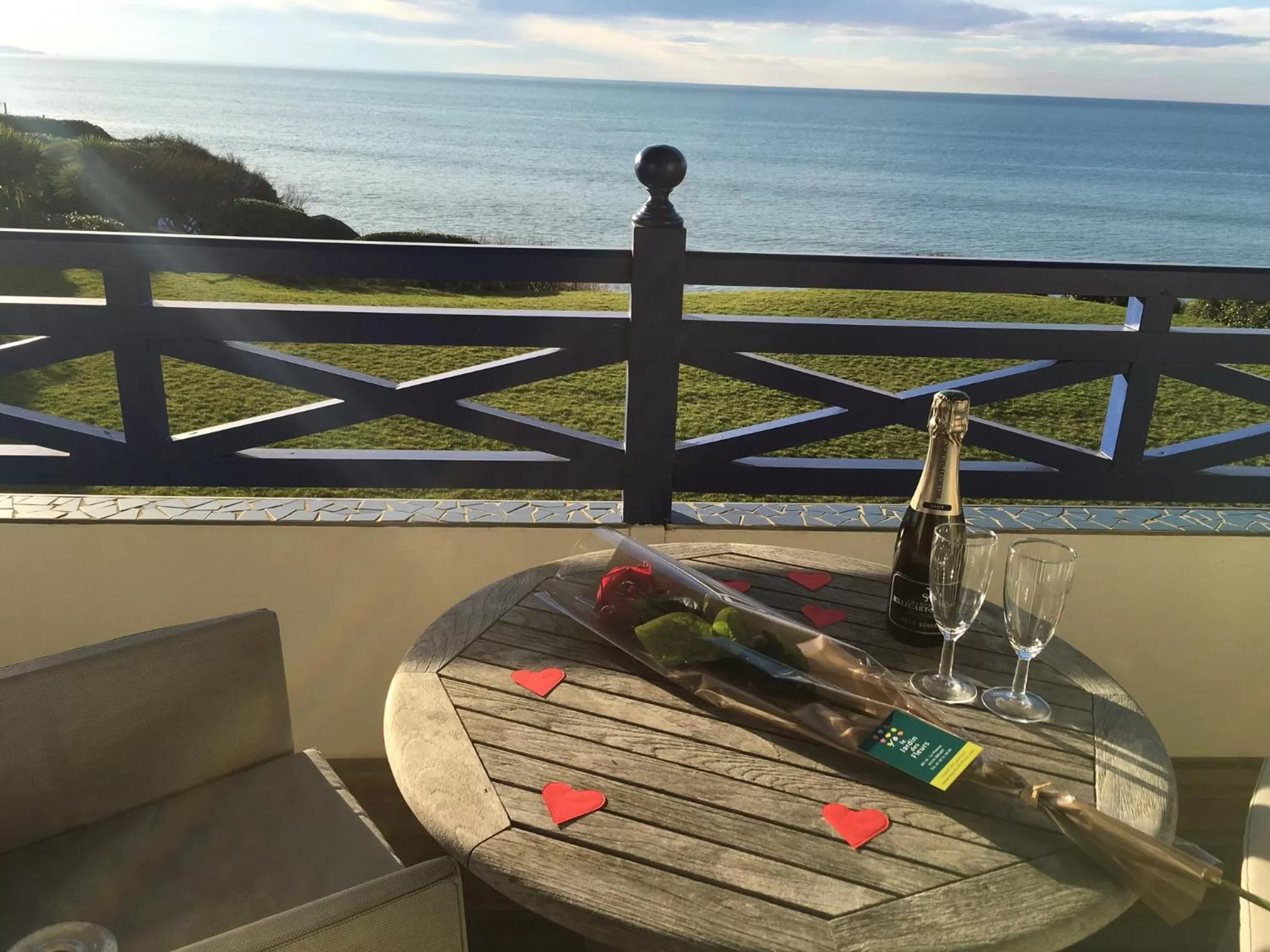 Balcony/Terrace in Villa L'Arche