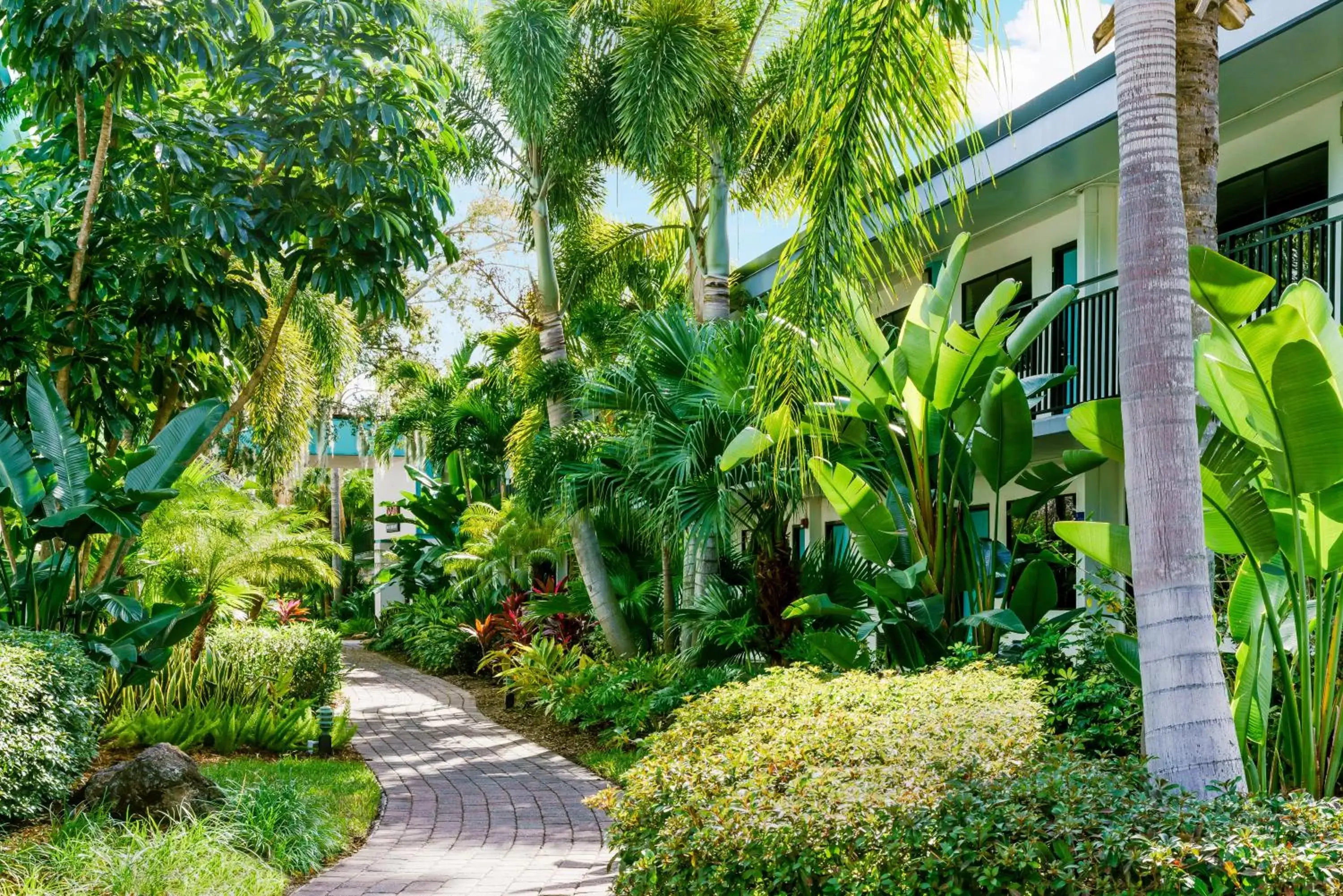 Property building, Garden in Coco Key Hotel & Water Park Resort