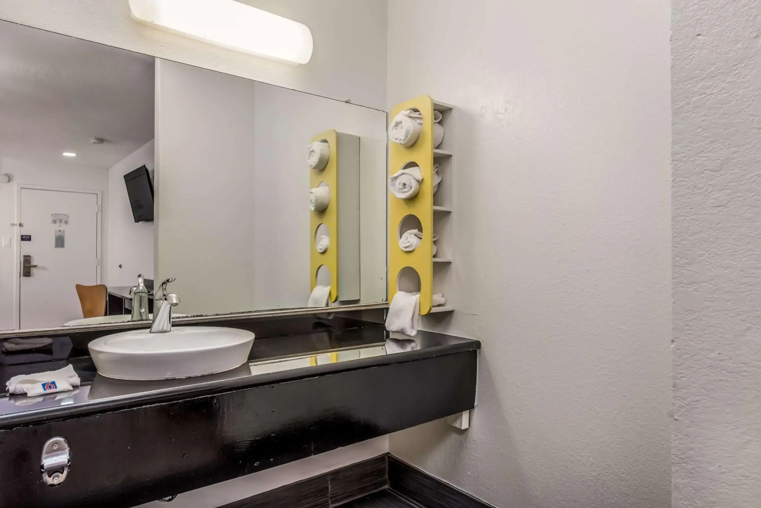 Bathroom in Motel 6 Westley, CA
