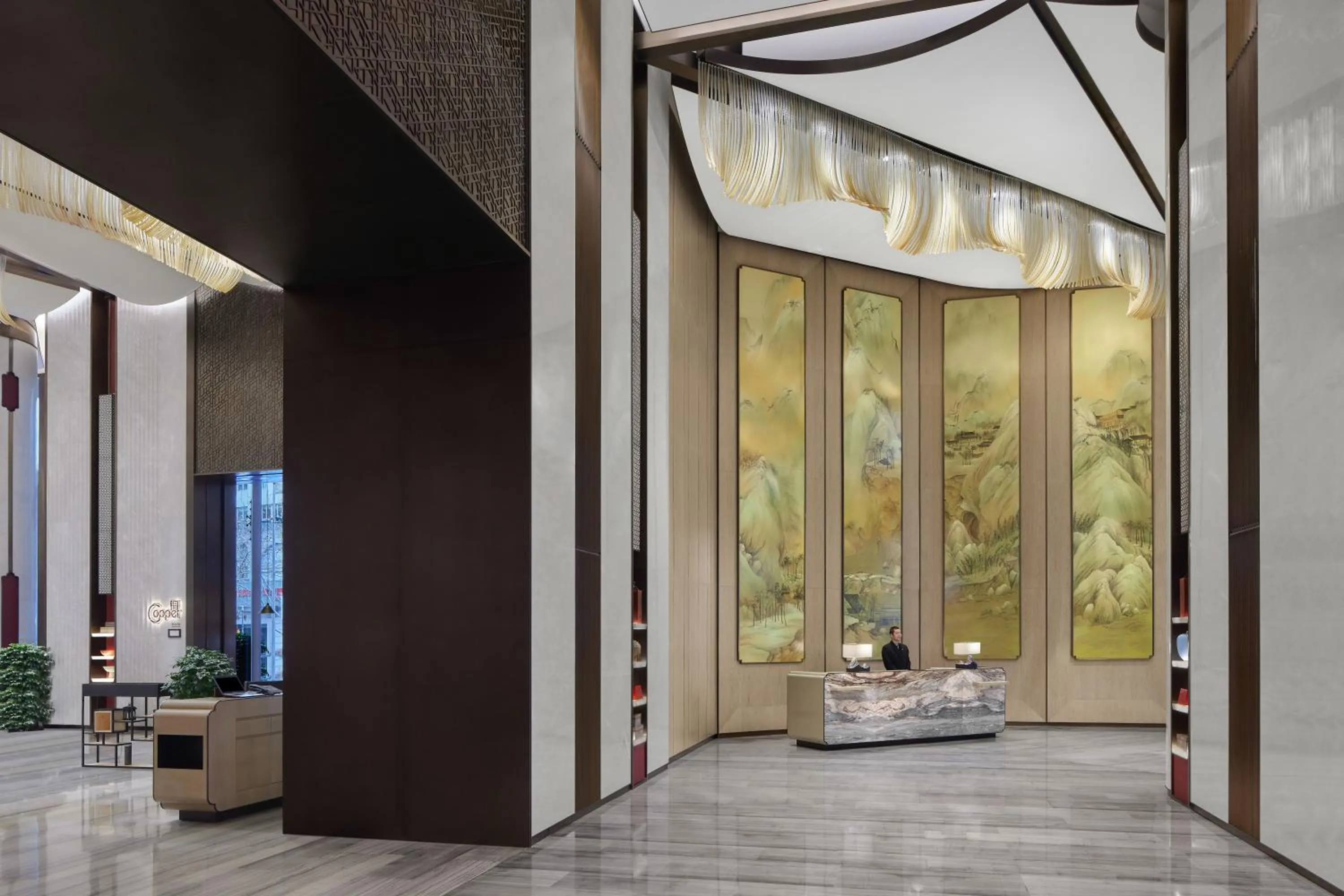 Facade/entrance in Conrad Shanghai