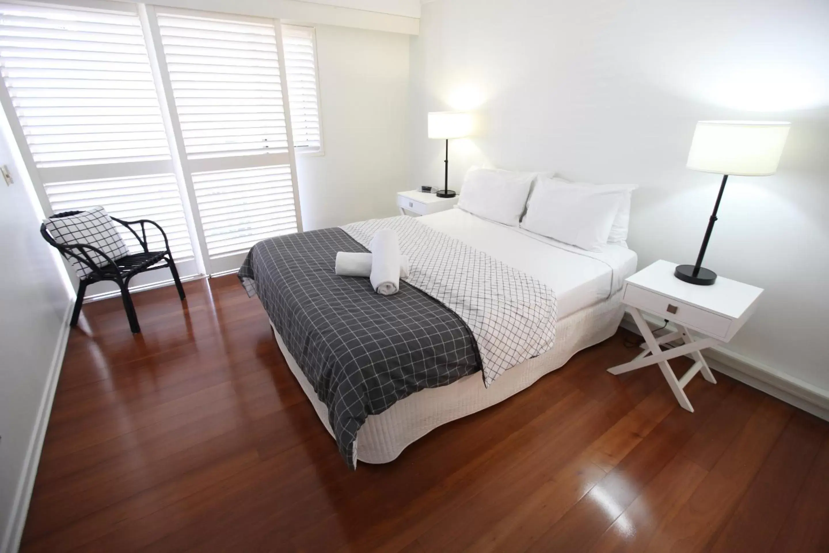 Bedroom, Bed in Osprey Apartments