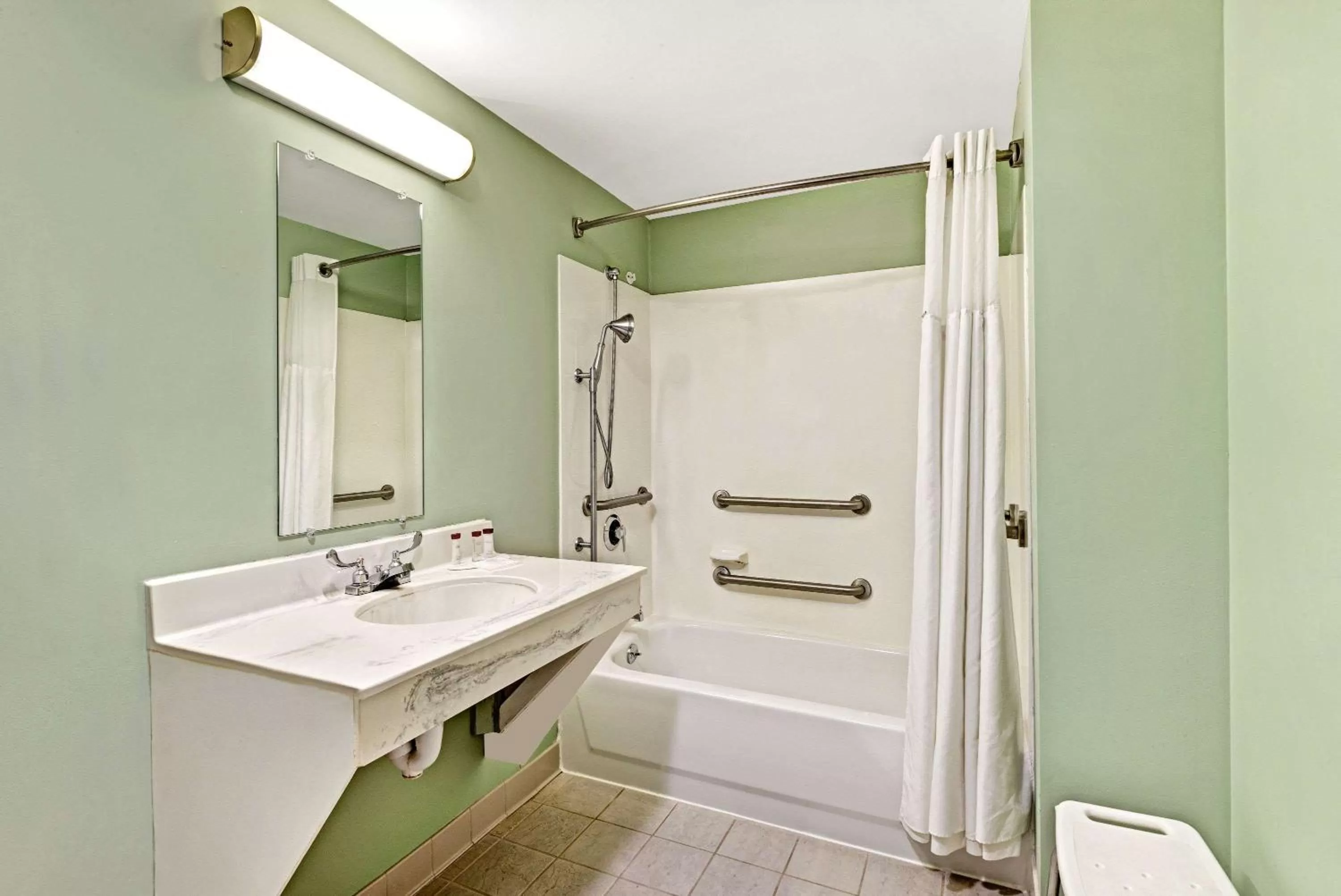 Bathroom in Ramada by Wyndham Saco/Old Orchard Beach Area