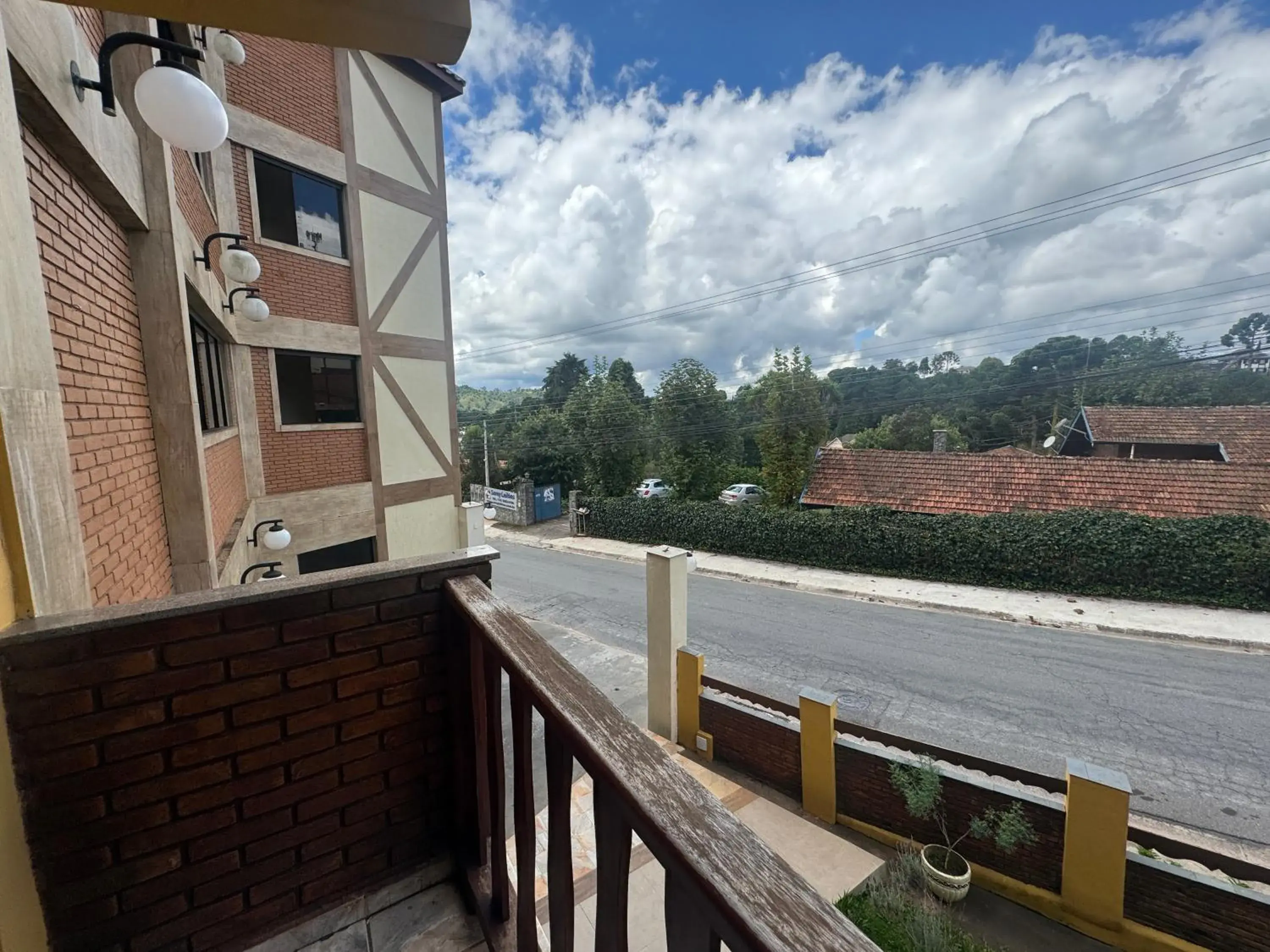 View (from property/room), Balcony/Terrace in Hotel Garnier