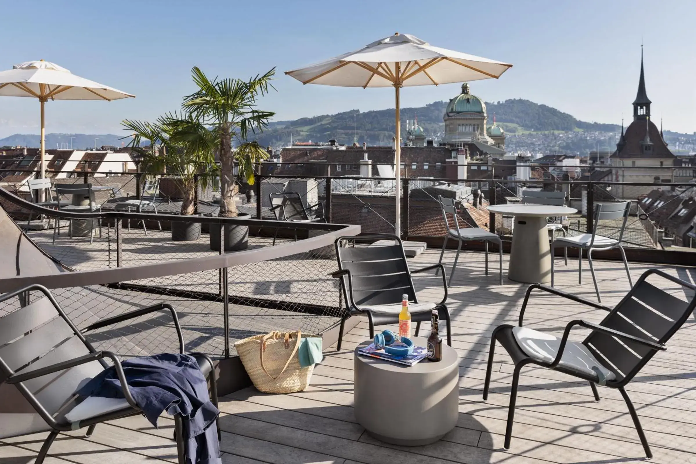 Balcony/Terrace in Stay KooooK Bern City - Online Check In