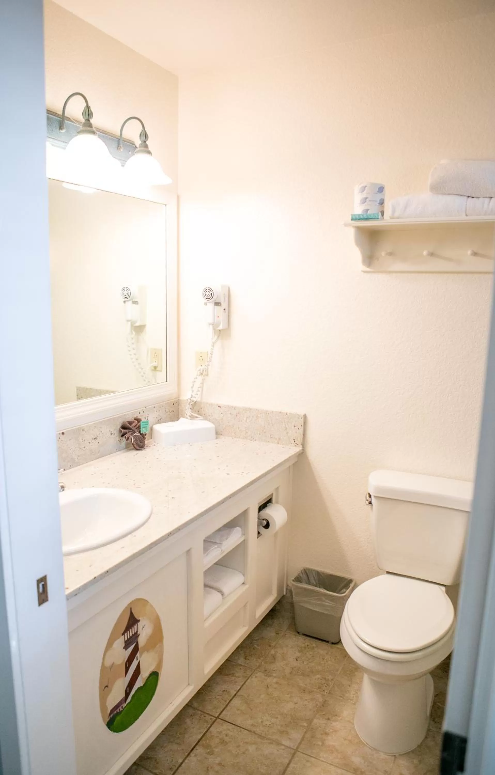 Bathroom in Sea Otter Inn