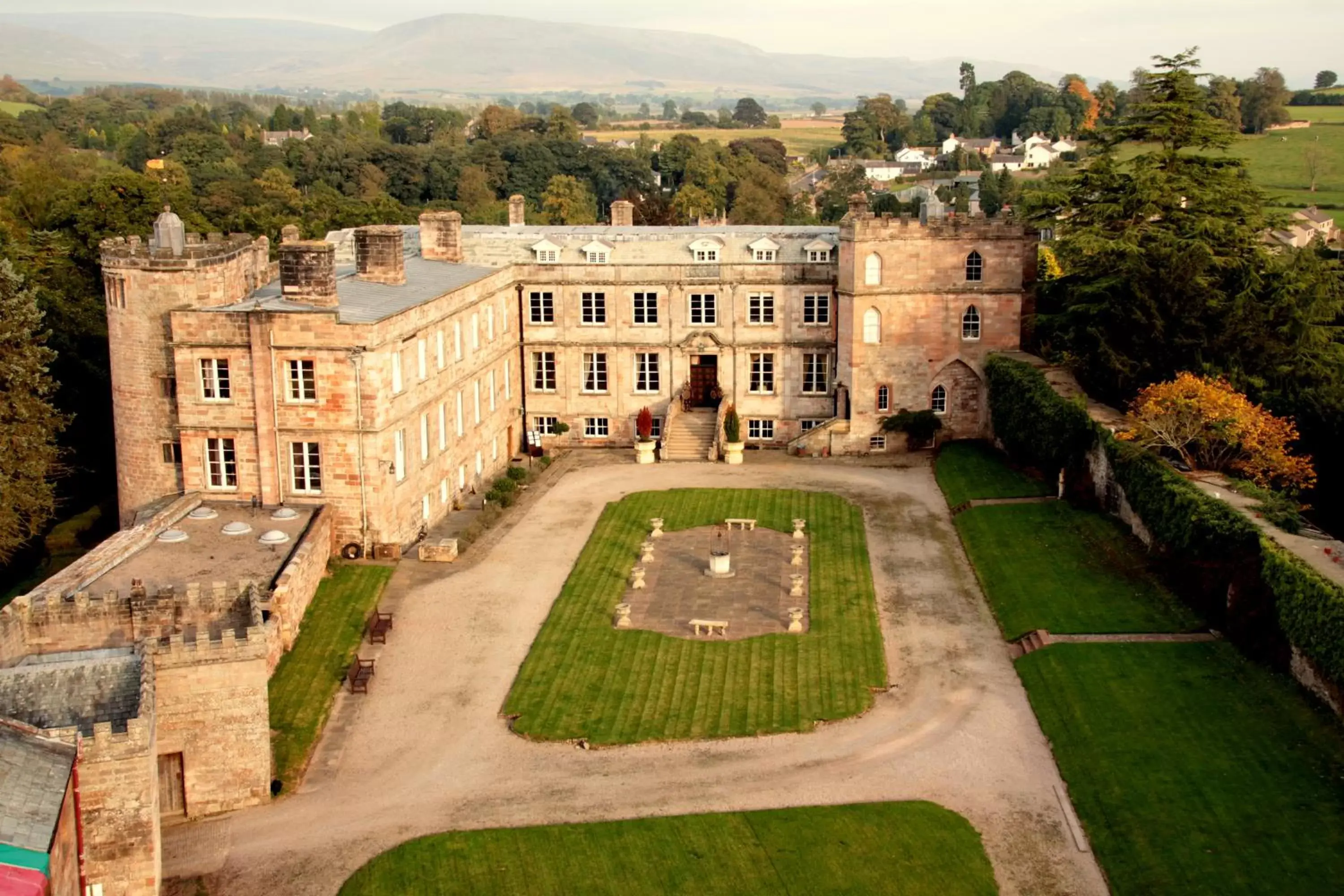 View (from property/room), Bird's-eye View in Appleby Castle