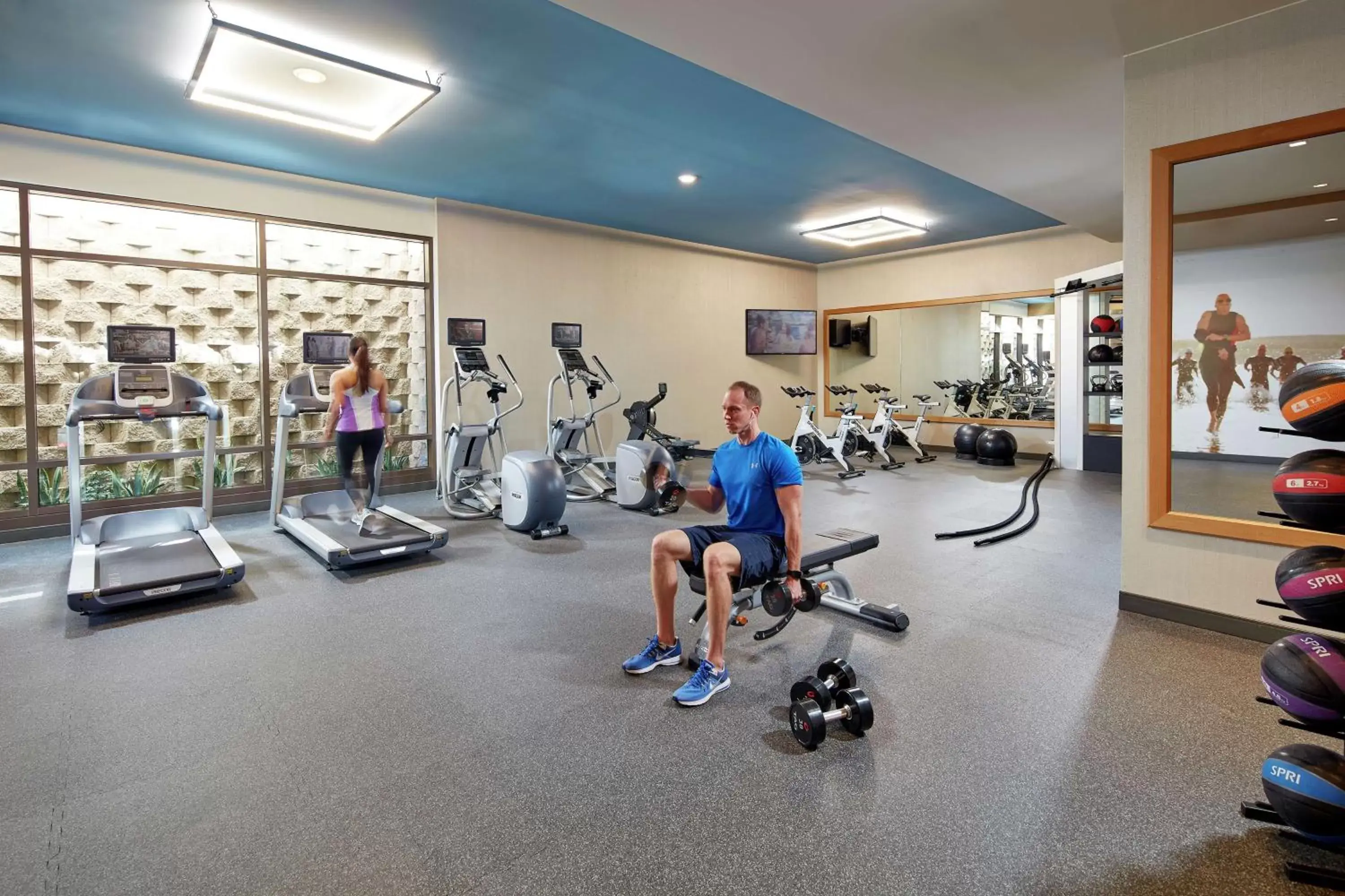 Fitness centre/facilities, Fitness Center/Facilities in Homewood Suites by Hilton San Diego Hotel Circle/SeaWorld Area