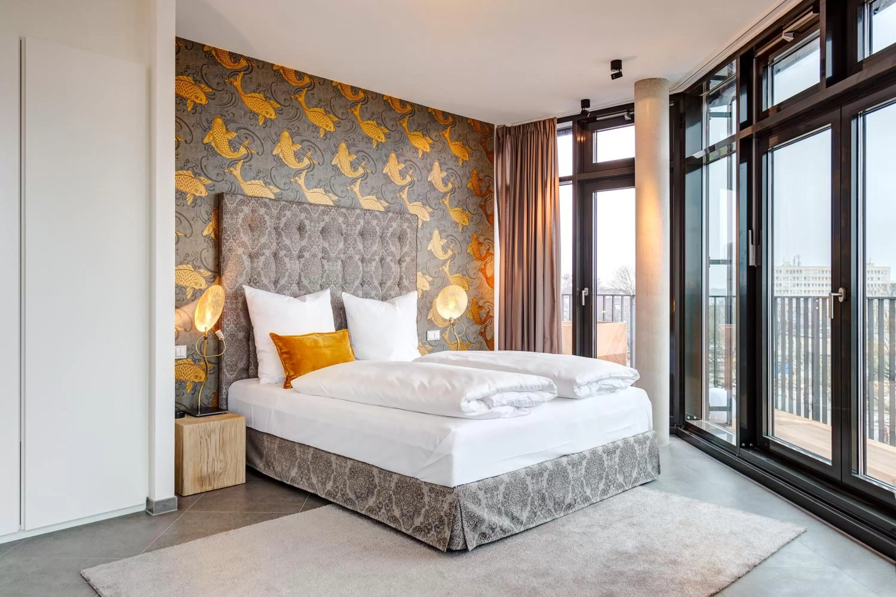 Penthouse Apartment in Hotel im Bunker