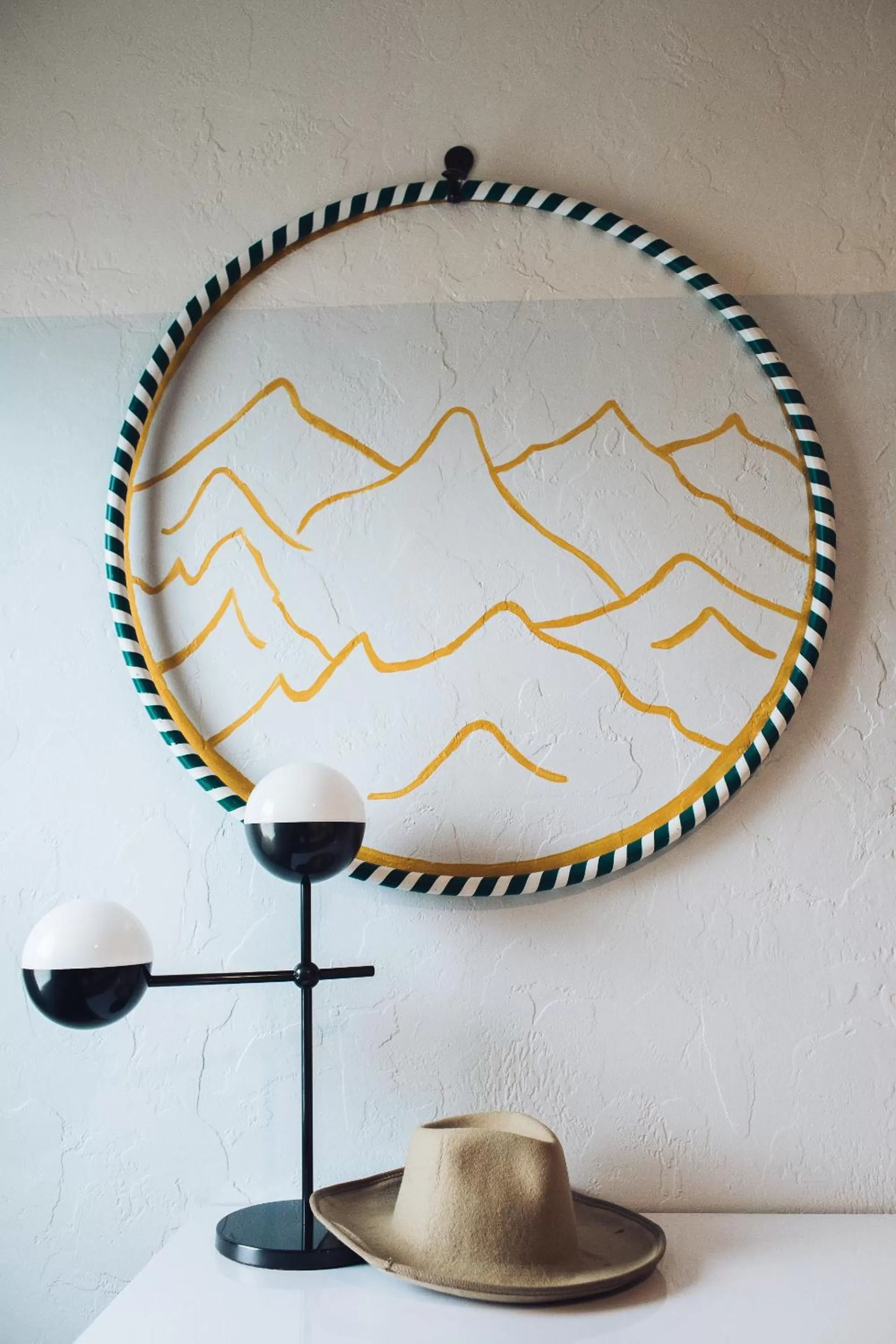 Decorative detail in Calistoga Motor Lodge and Spa