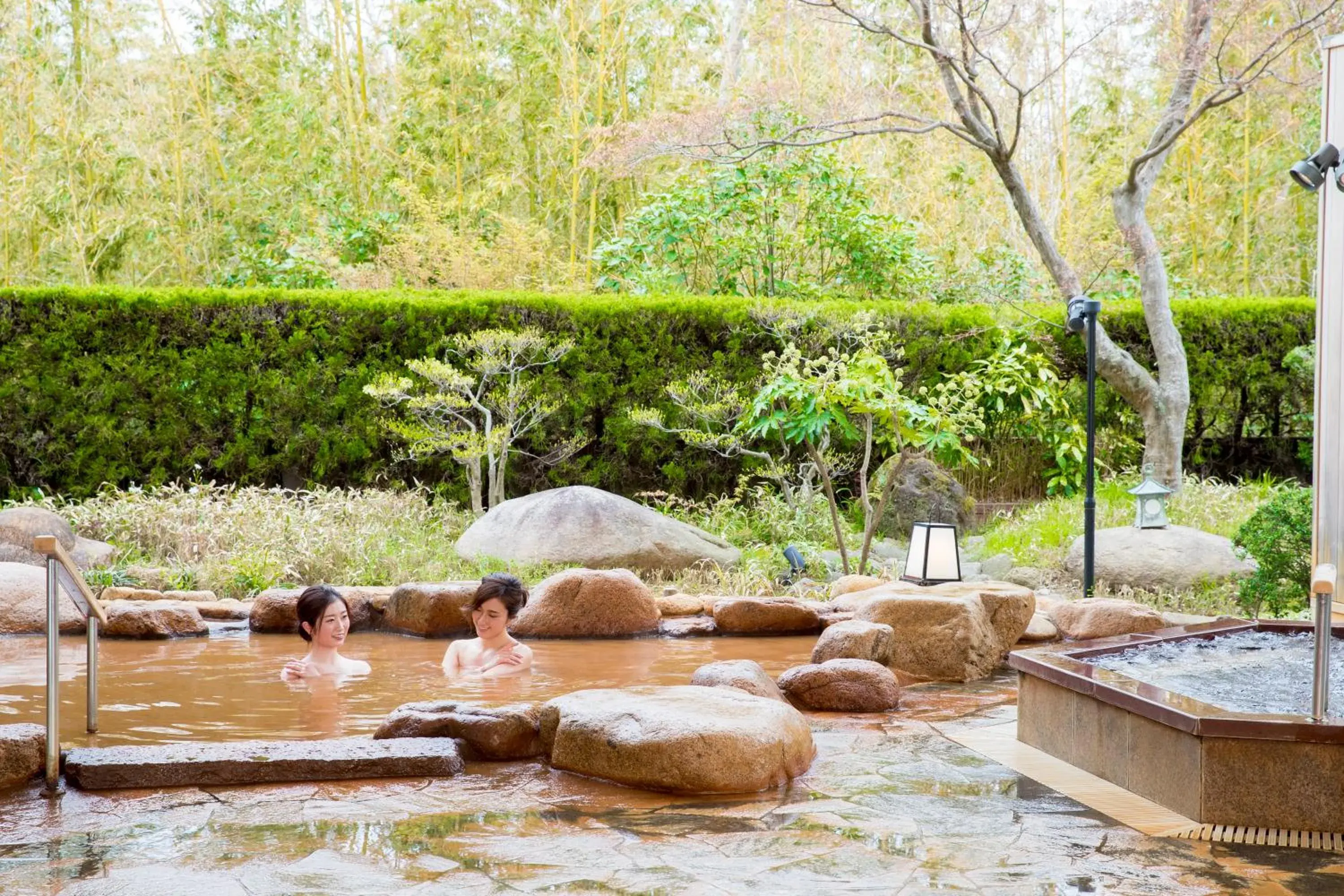 Hot Spring Bath in Hyoe Koyokaku