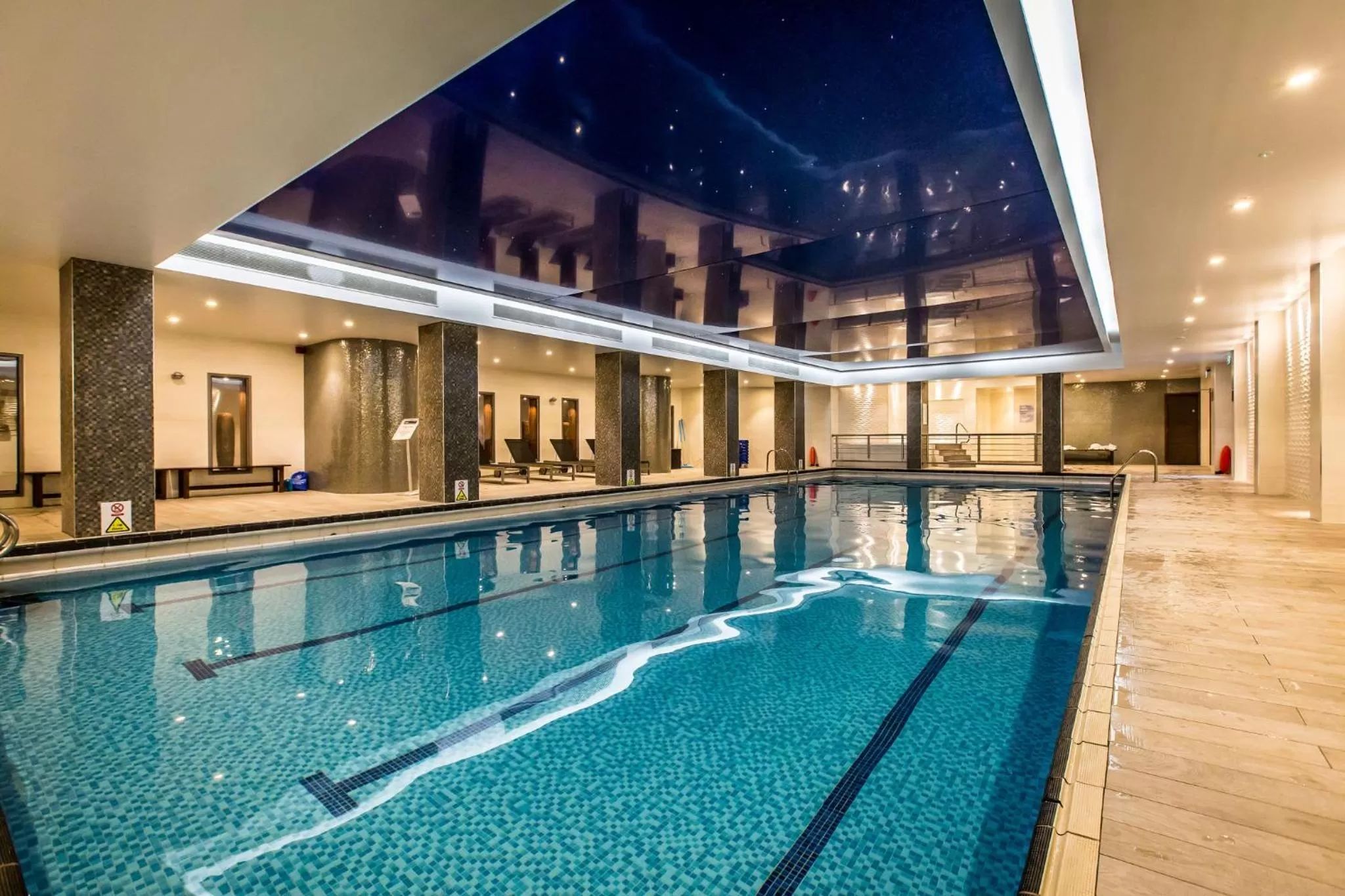 Swimming pool in Holiday Inn London Kensington High St. by IHG