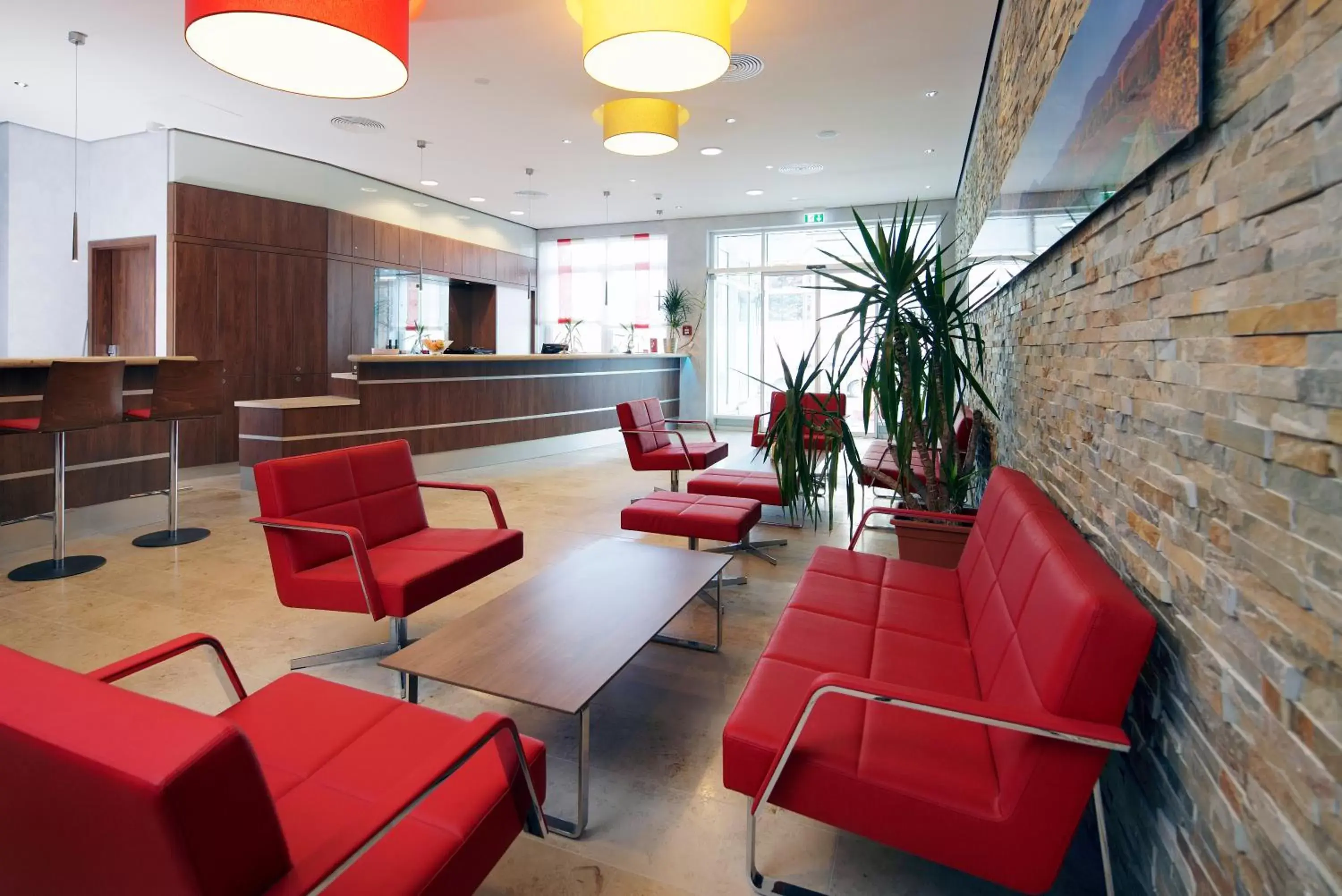 Lobby or reception in Hotel Löwengarten Lobby or reception in Hotel Löwengarten