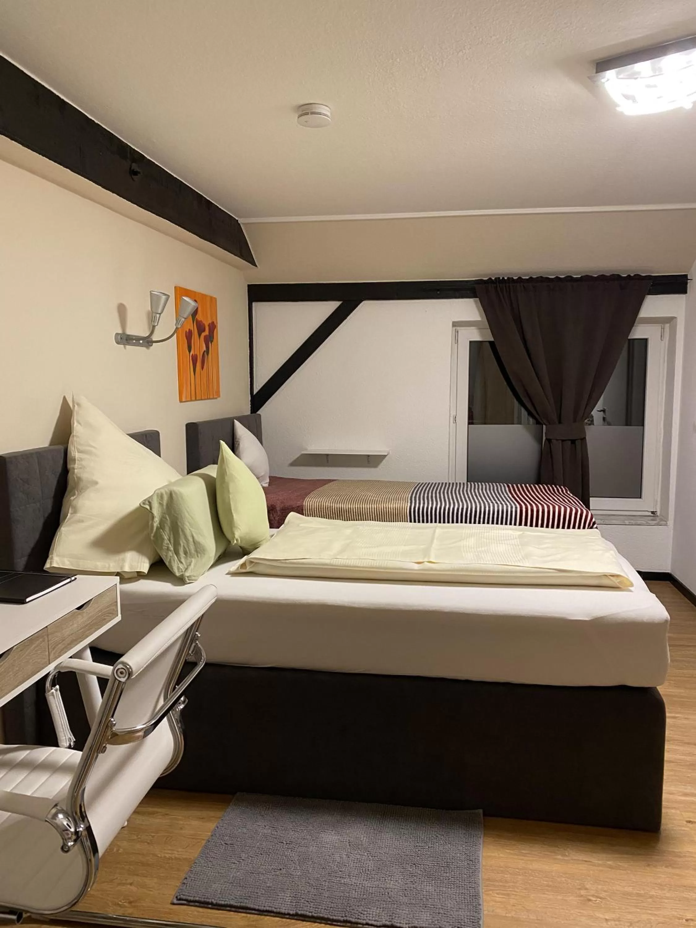 Bedroom, Bed in Landhaus Pohlhof