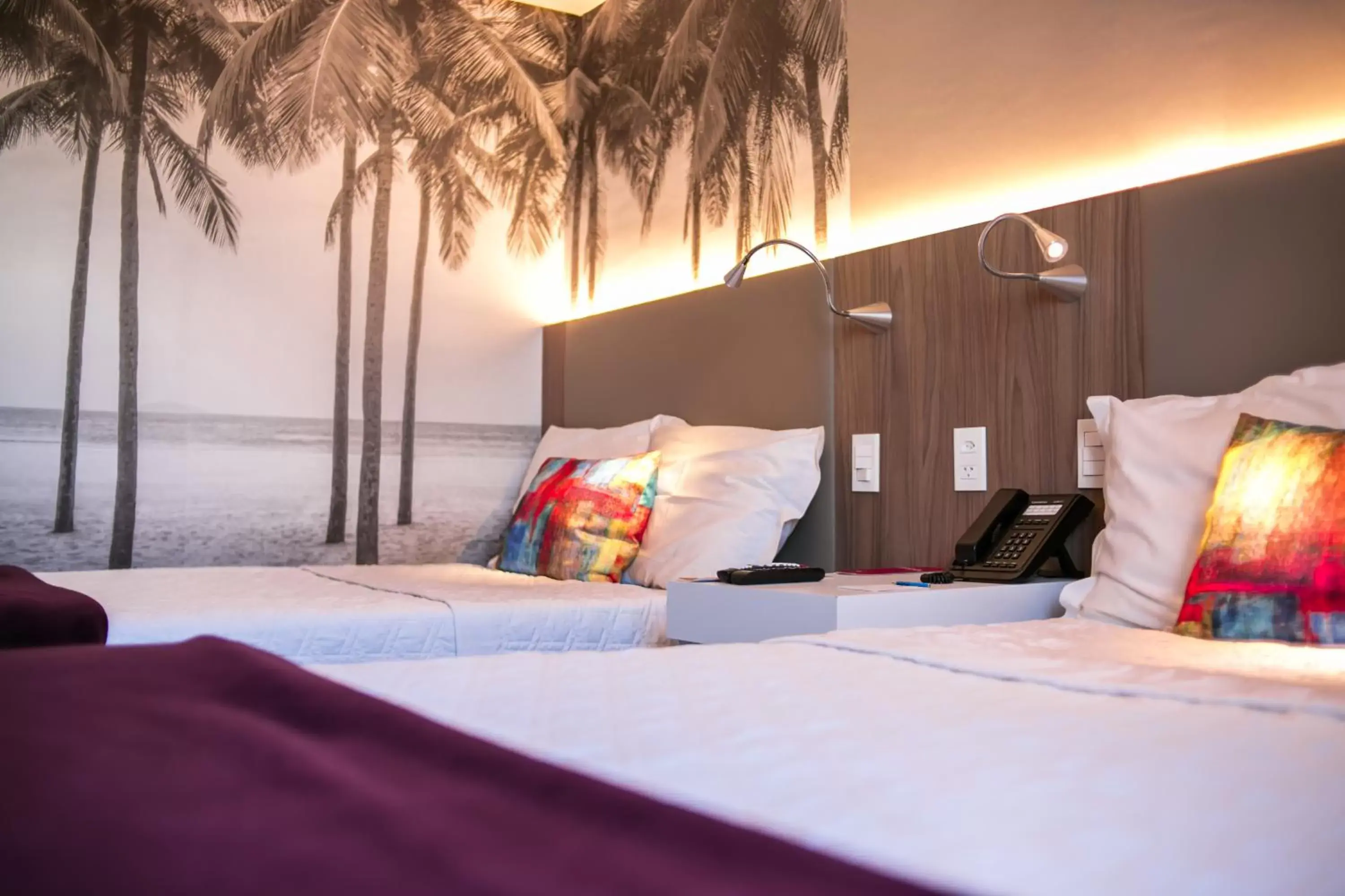 Bed in Rio Hotel by Bourbon Ciudad Del Este