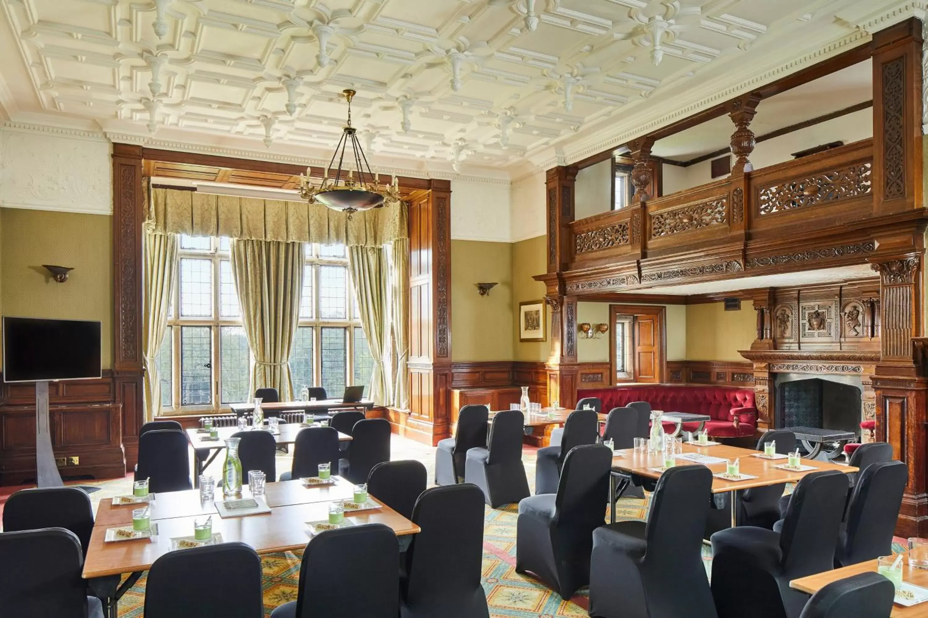 Meeting/conference room, Restaurant/Places to Eat in Delta Hotels by Marriott Breadsall Priory Country Club